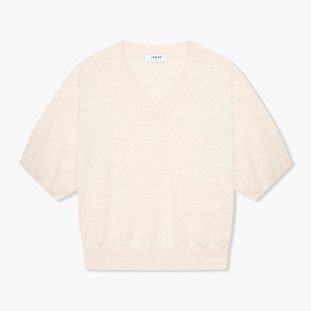 Cashmere trui off white dames romeo
