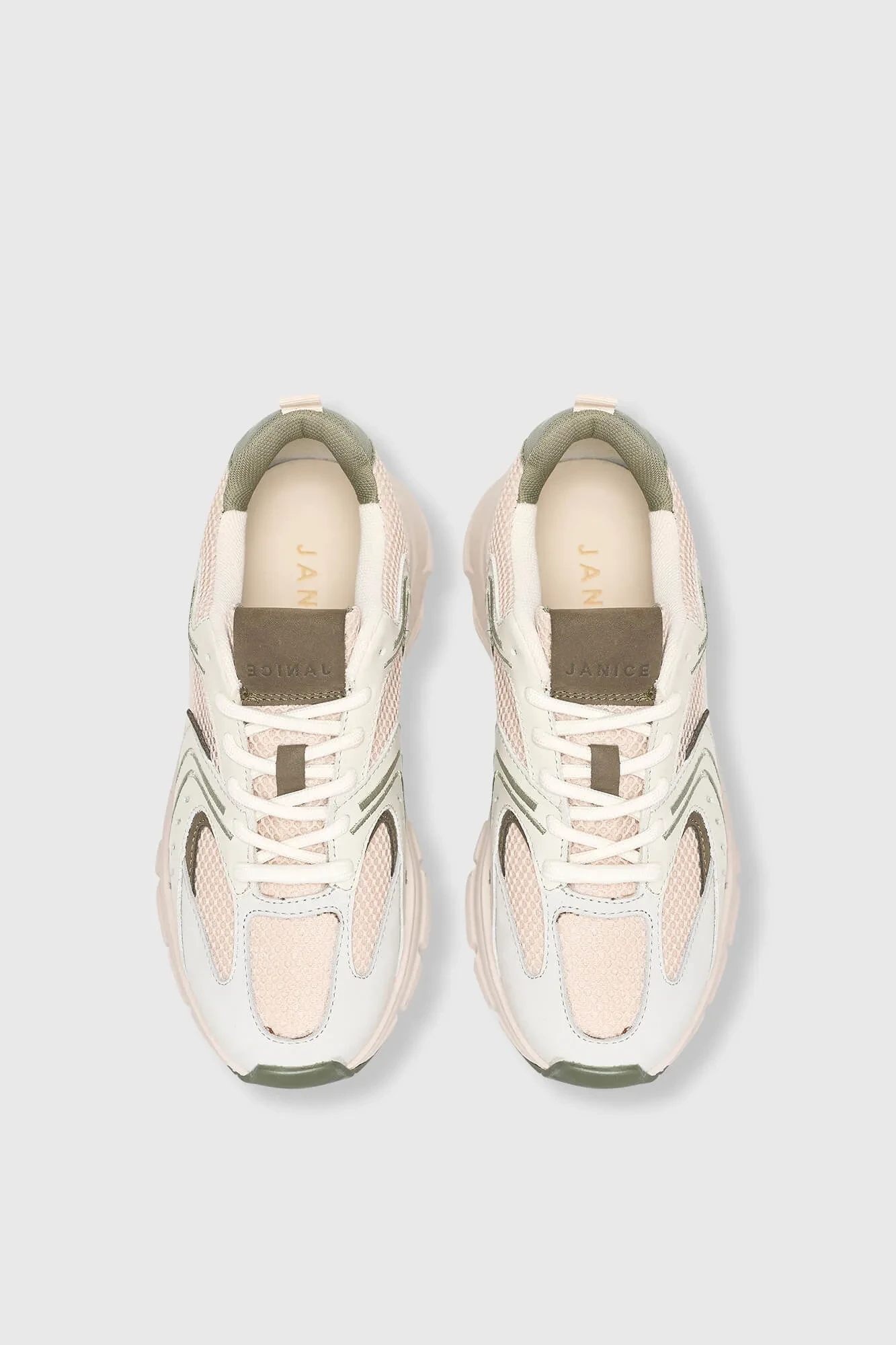 Runner Sneakers Damen Bolt Grün 906