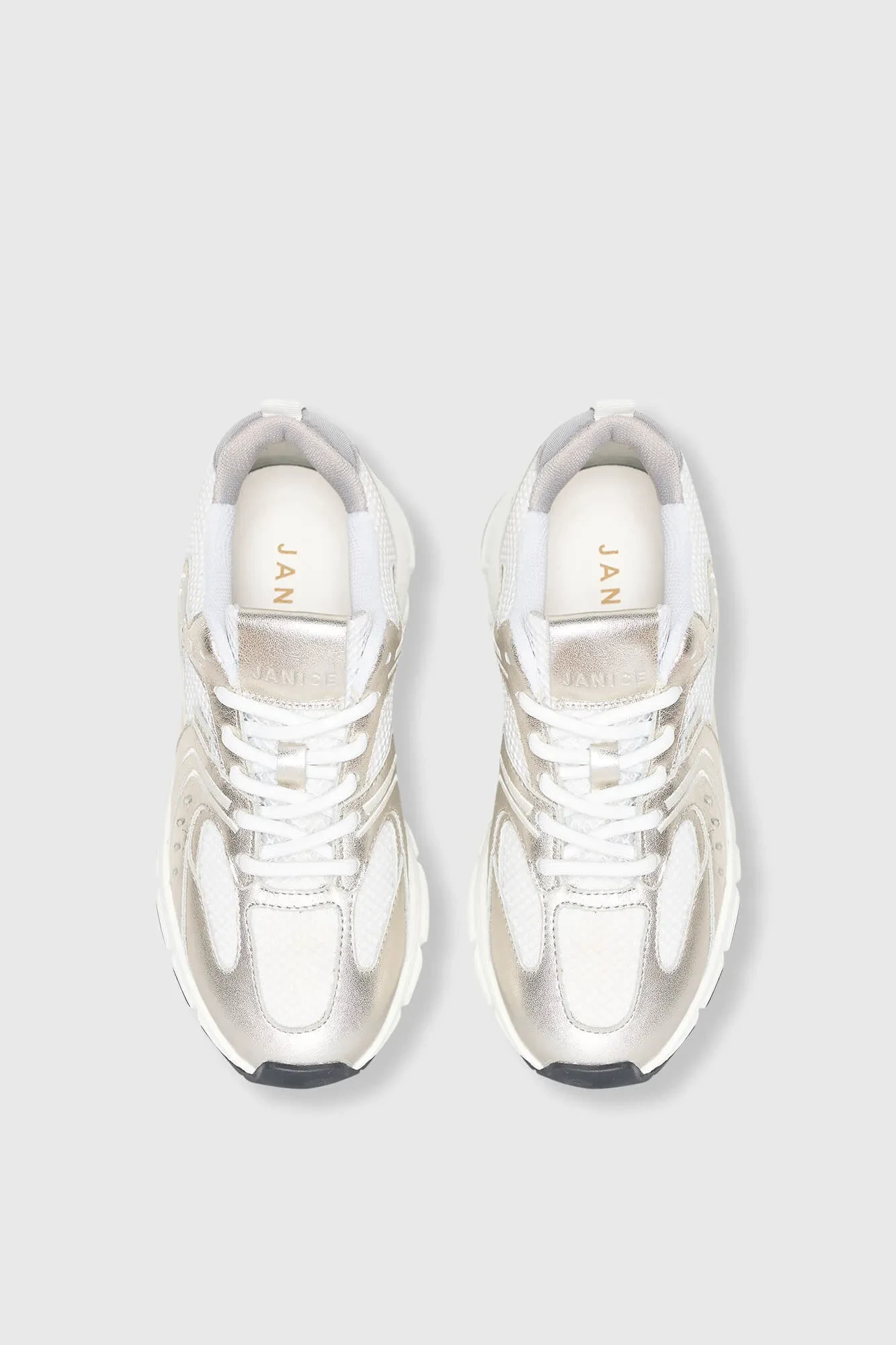 Runner Sneakers Damen Bolt Silber 888