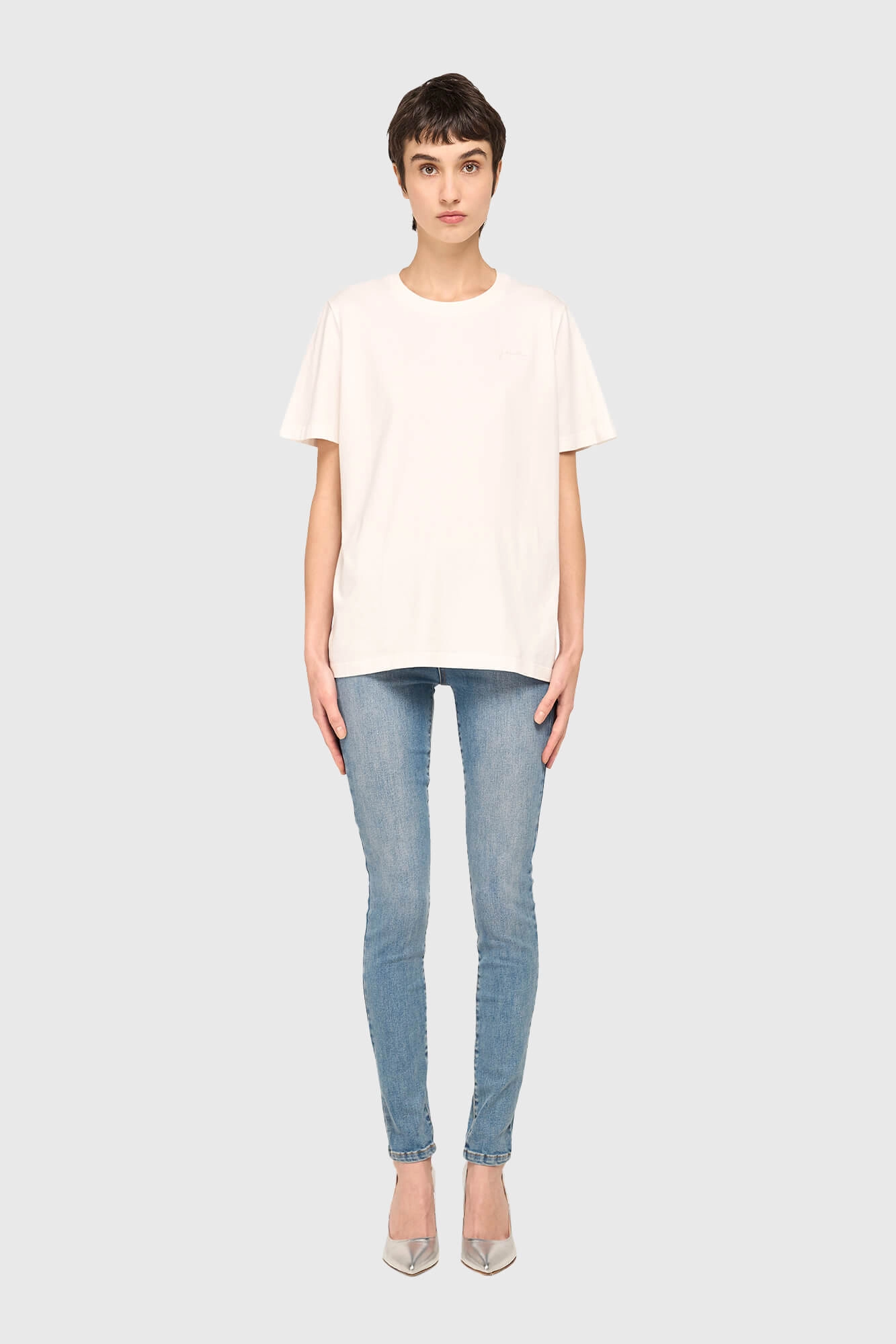 Shirt dames wit rock janice
