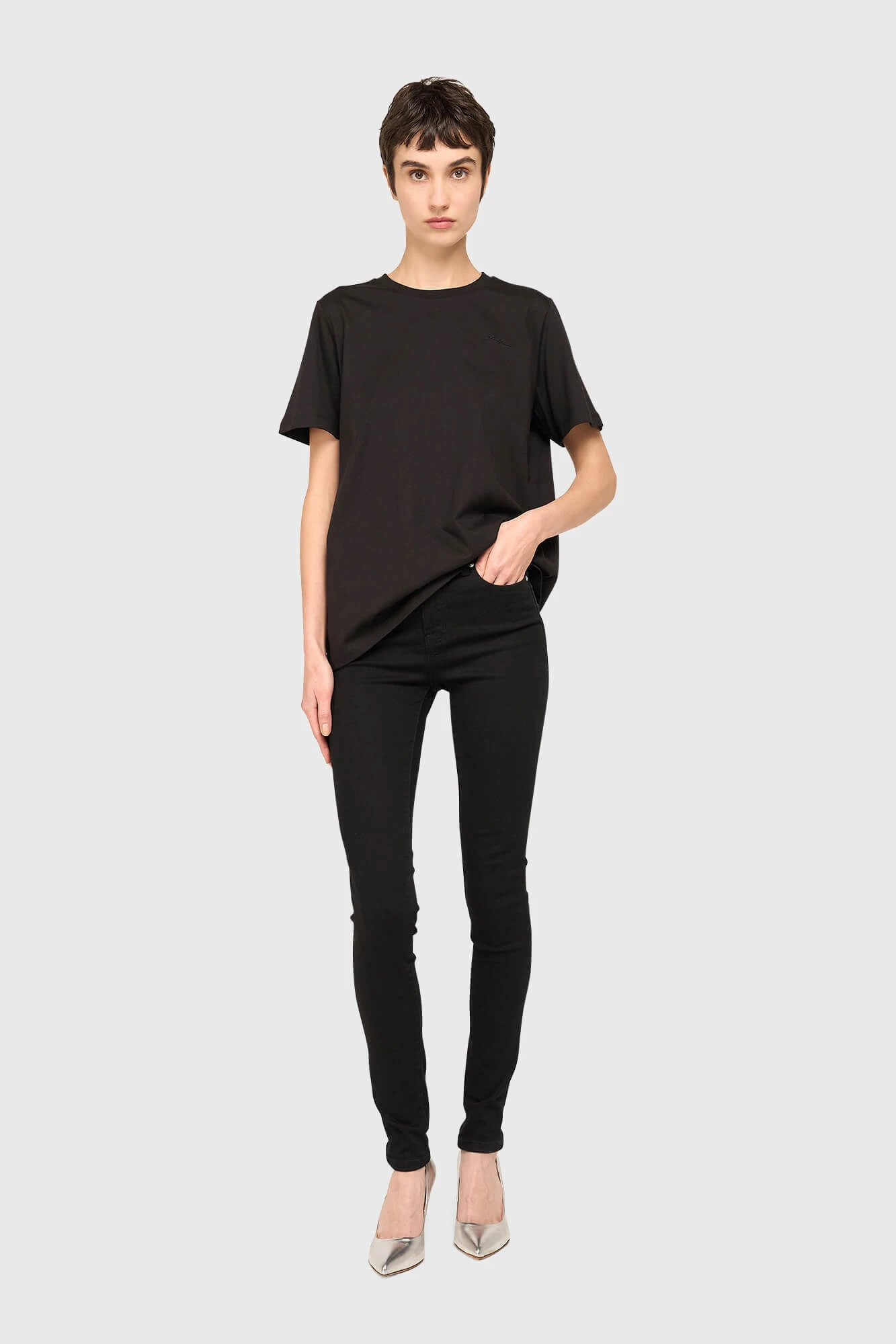 Black Women's Shirt Skirt