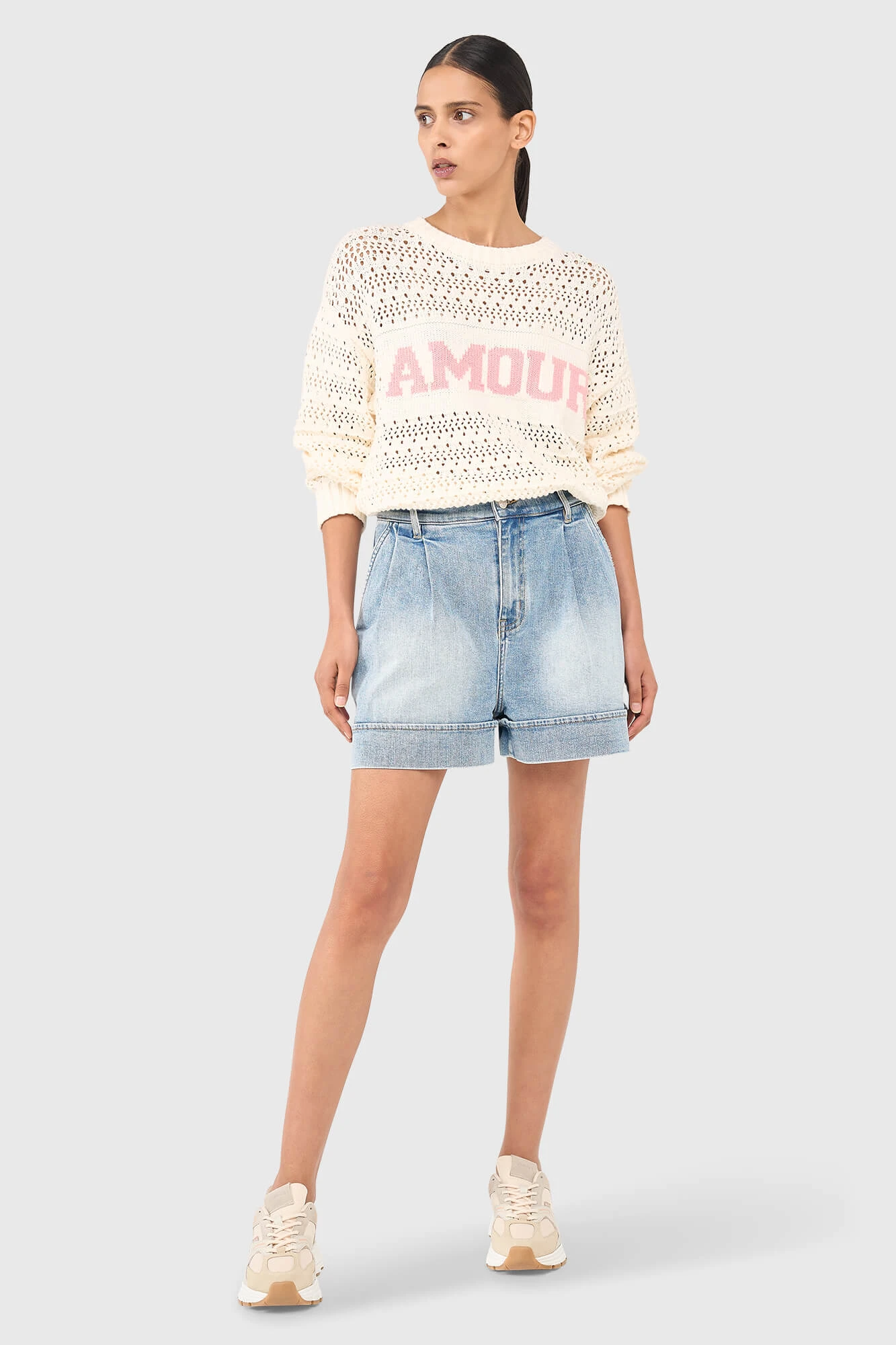 Arthur Denim Shorts Blauw 435