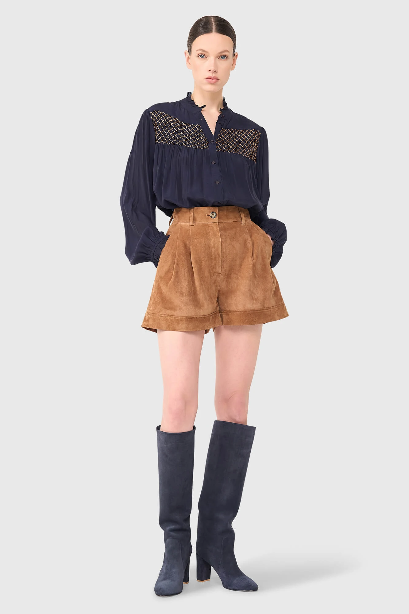 Arthur Camel Suede