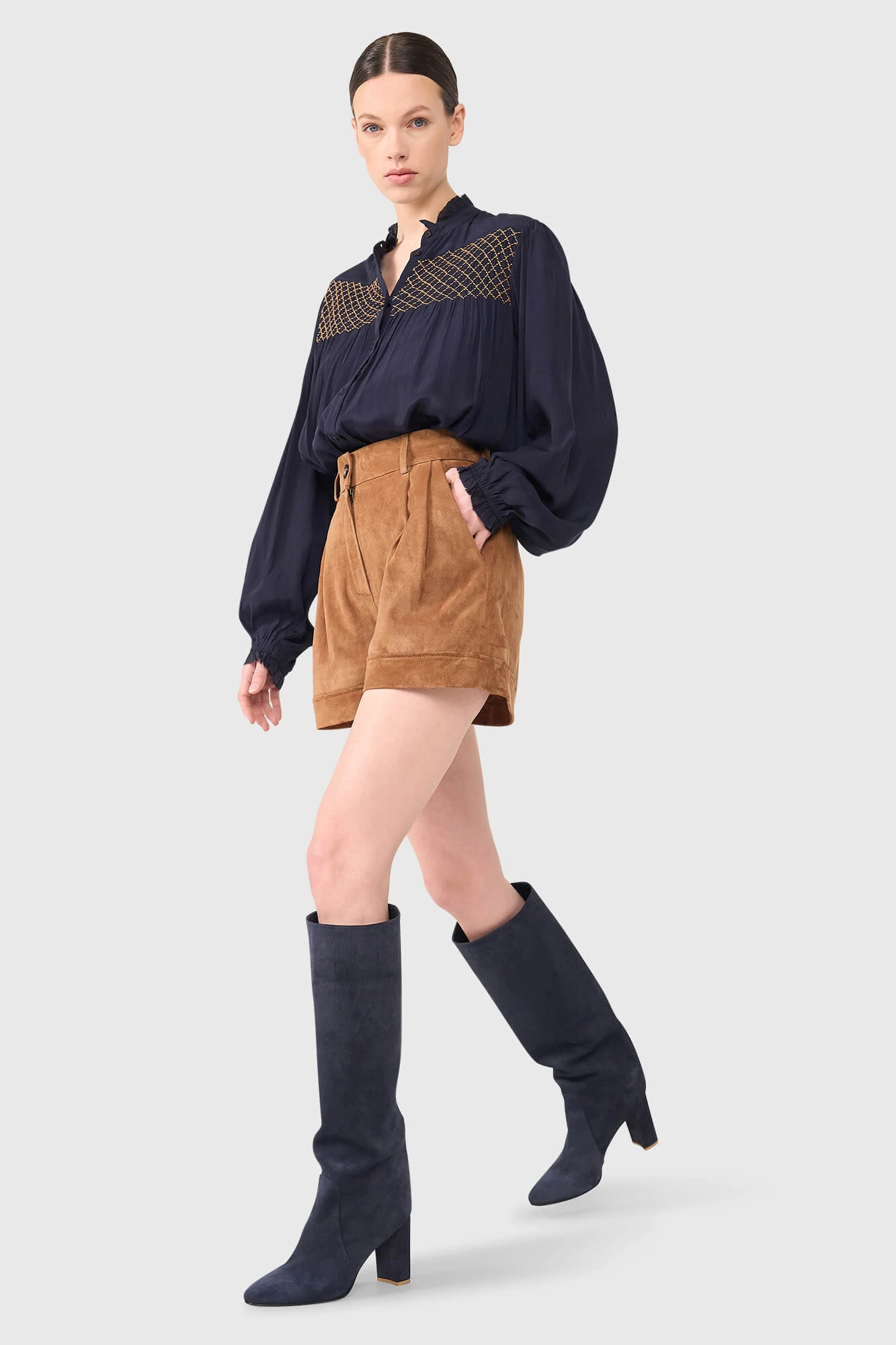 Arthur Camel Suede