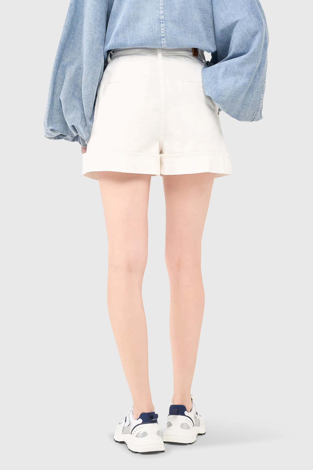 Arthur Denim Shorts Off White 000