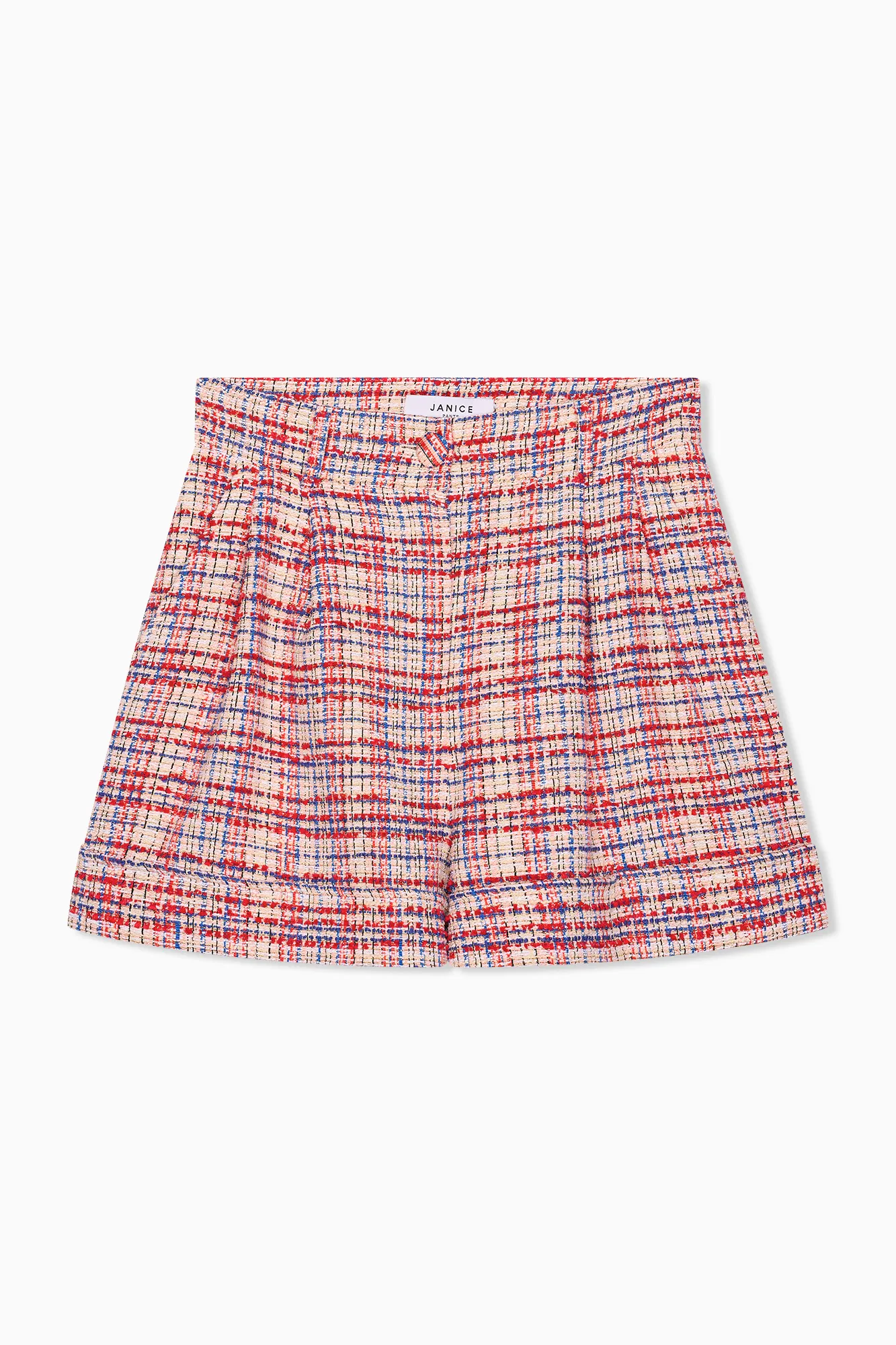 Shortje Dames Jacquard Arthur Aztec Rood