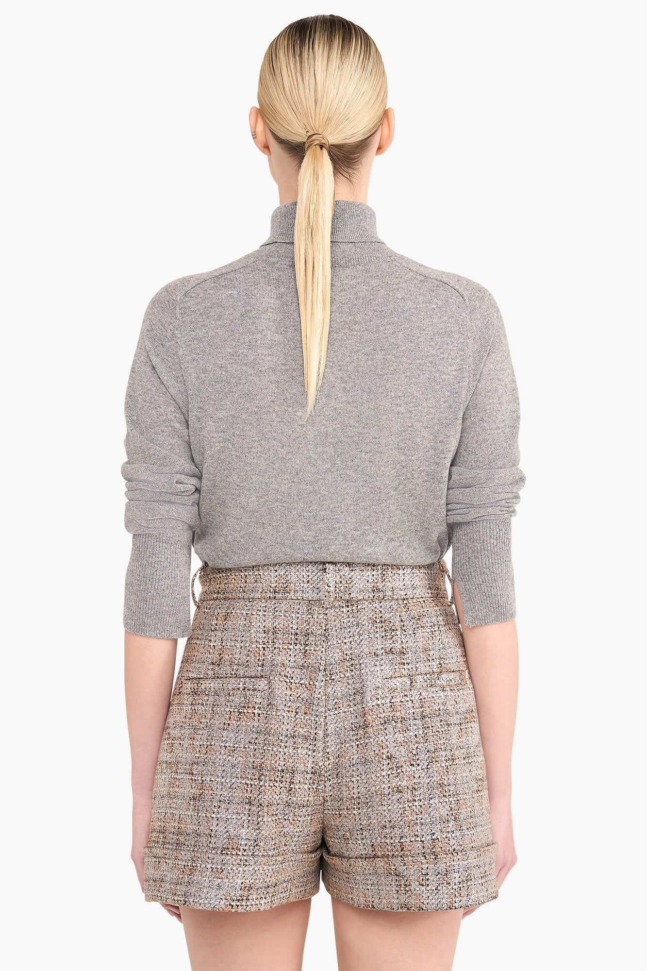 Shortje Dames Arthur Bruin Zilver Metallic
