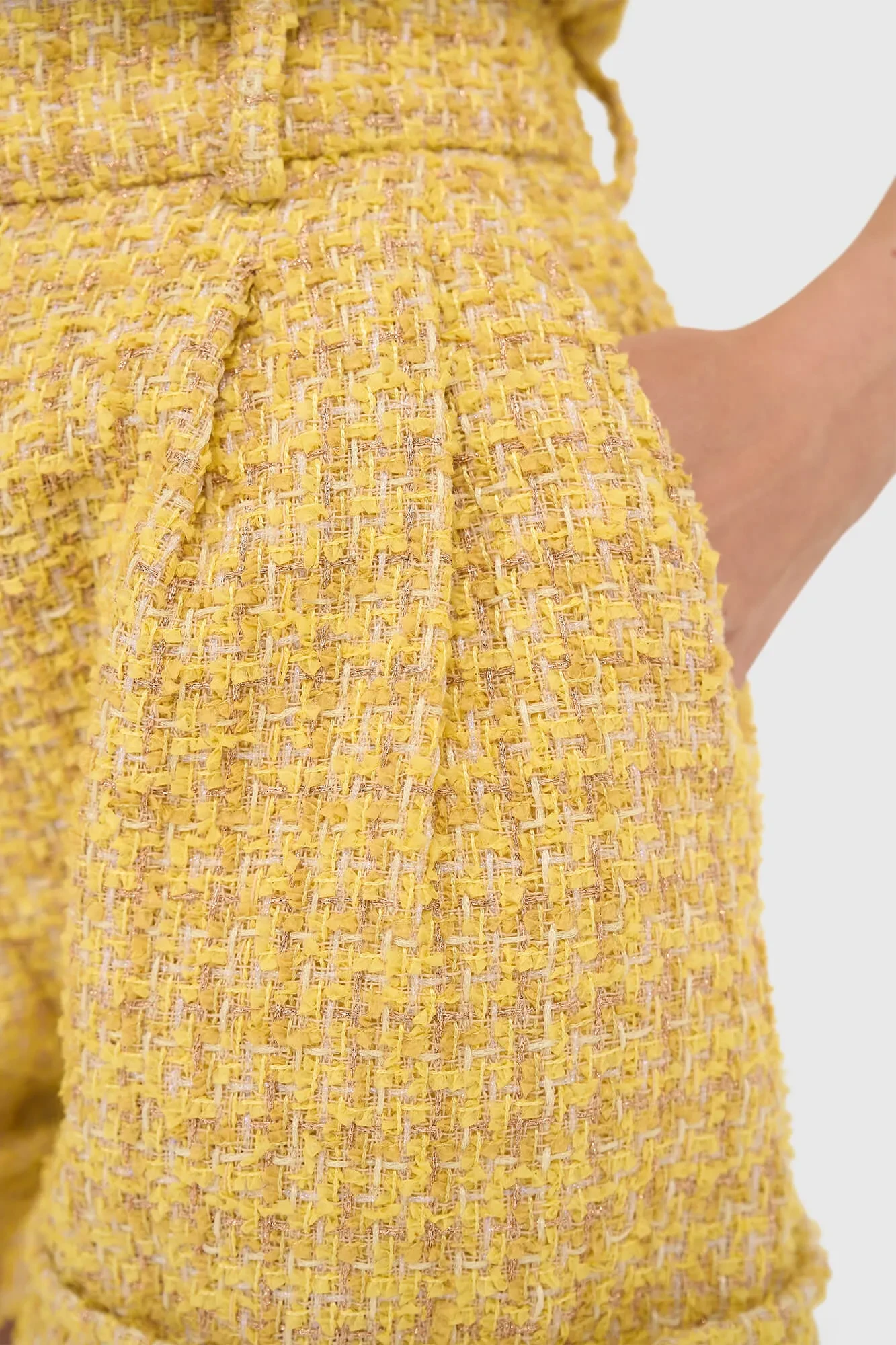 Shorts Dames Tweed Arthur Geel