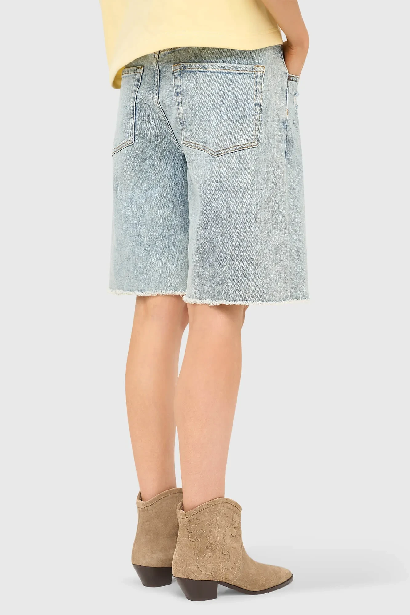 Shorts Jeans Dames Stretch Bo Blauw 565