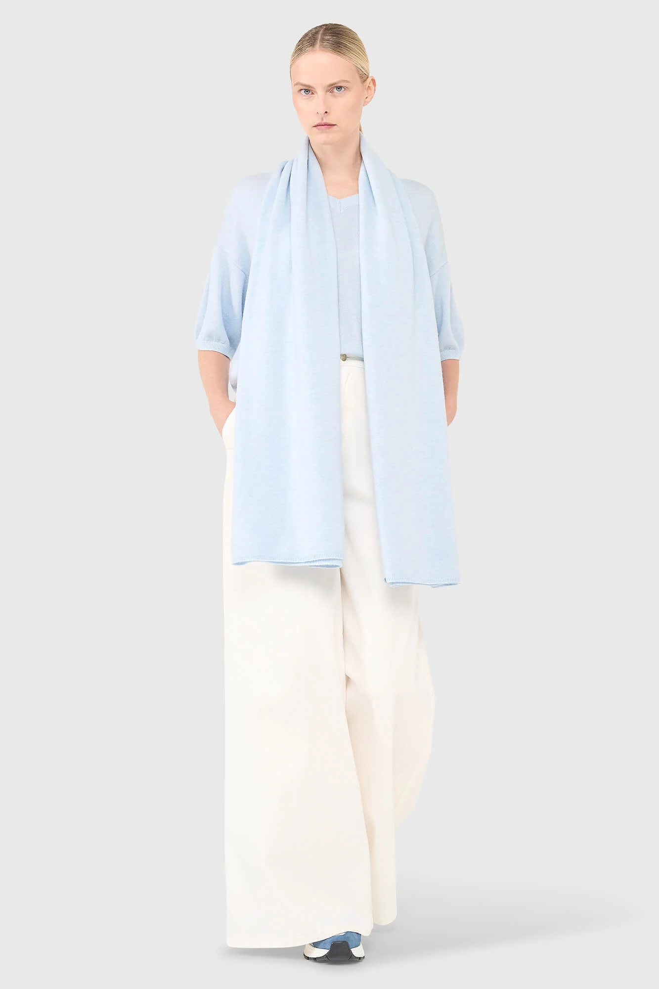 Santos-Schal Blau