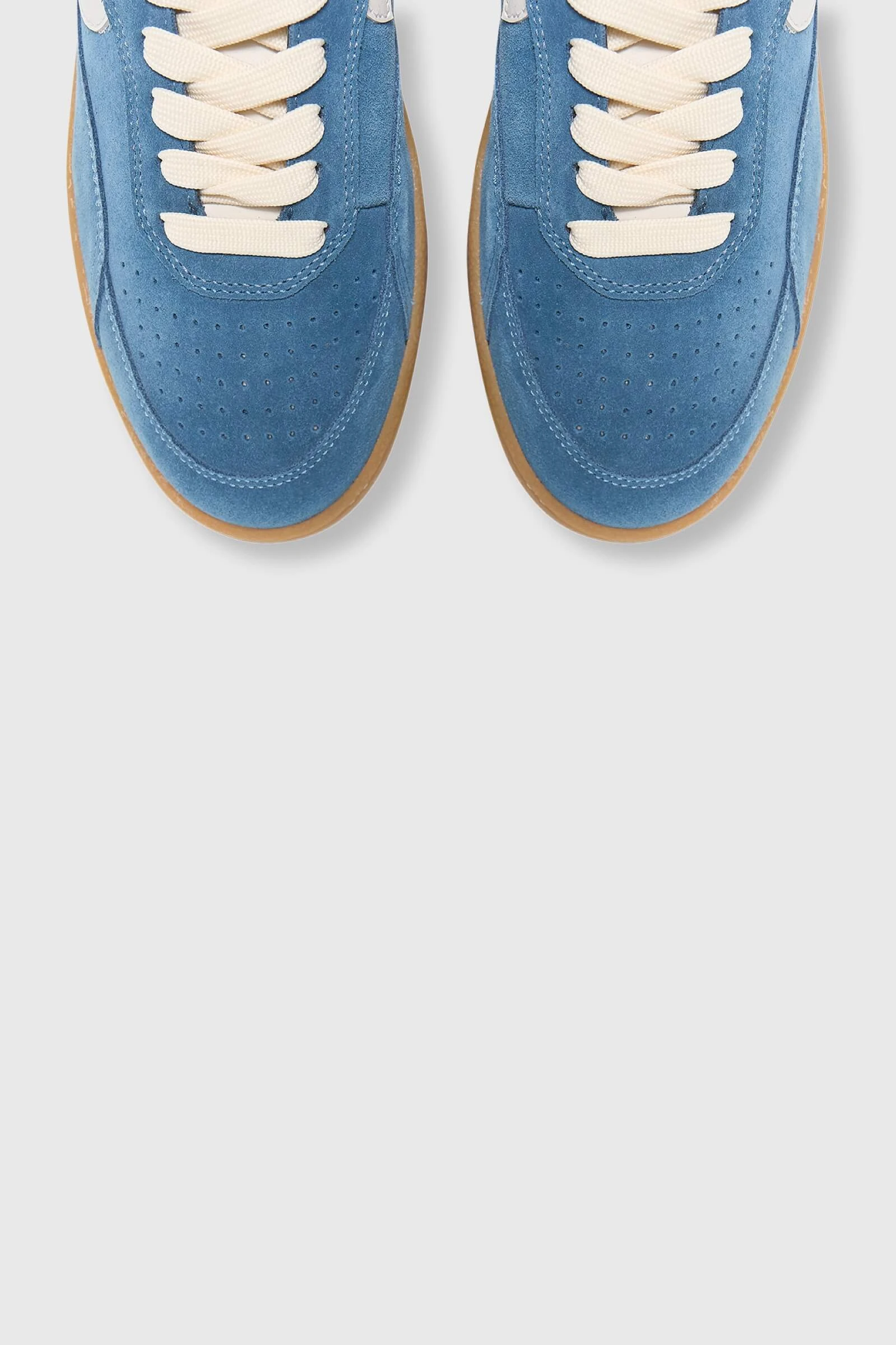 Stanley Blau Wildleder