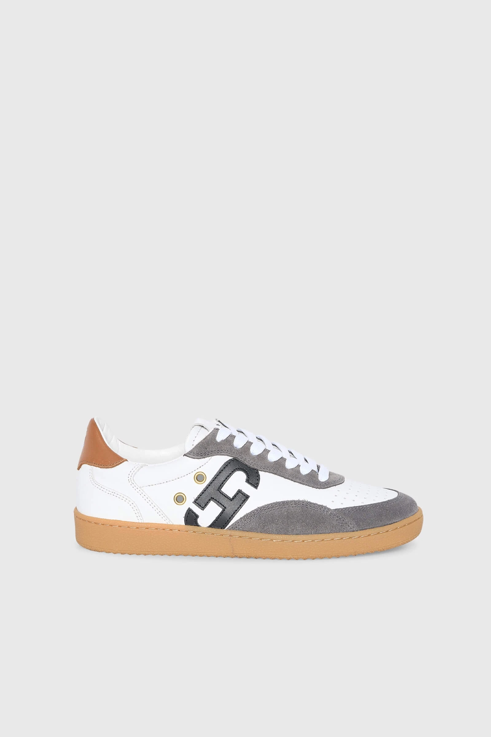 Stanley Gray Camel Leather