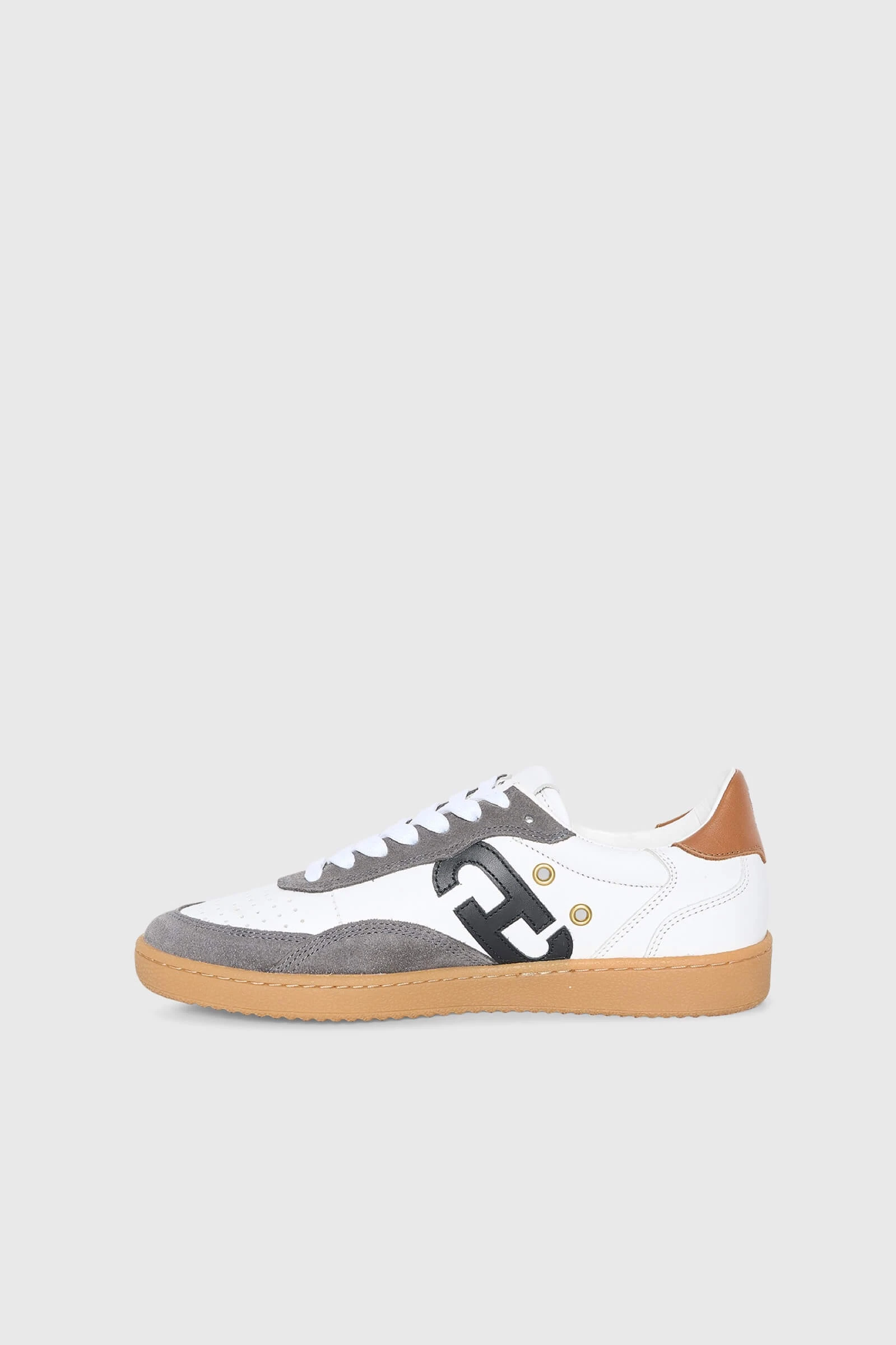 Stanley Gray Camel Leather
