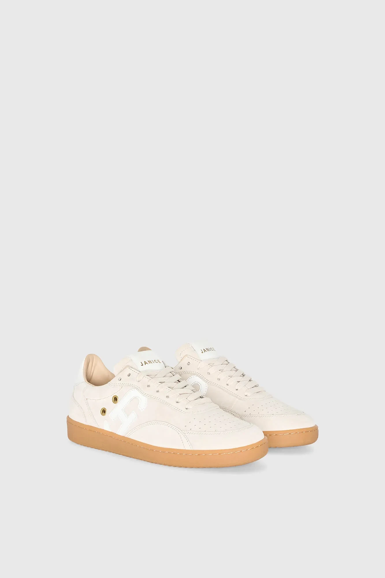 Women's Vintage Stanley Beige Handball Sneakers