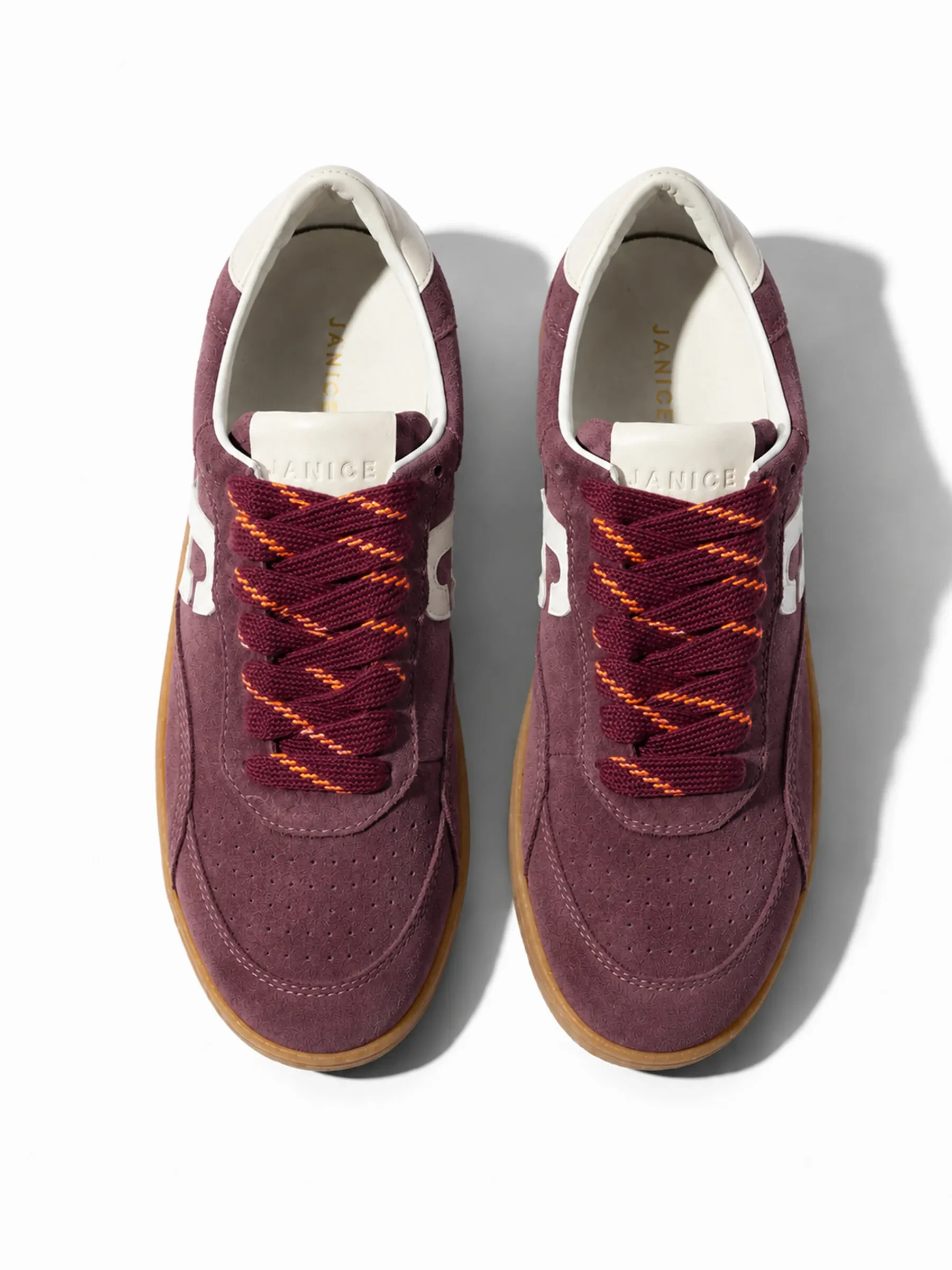 Sneakers Dames Handbal Vintage Stanley Burgundy