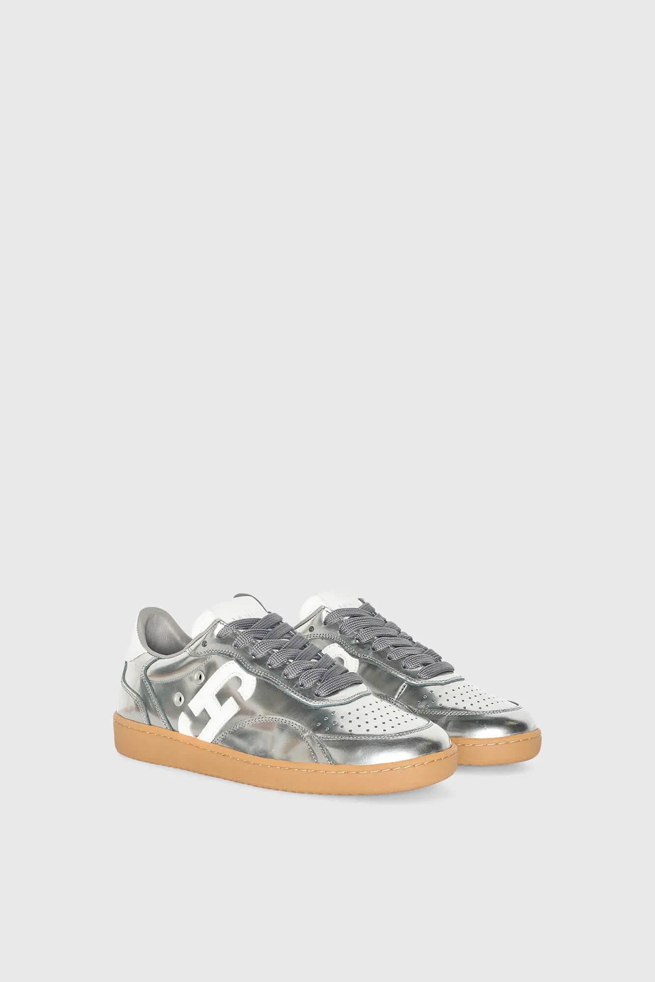 Women's Handball Vintage Stanley Silver Mirror Sneakers