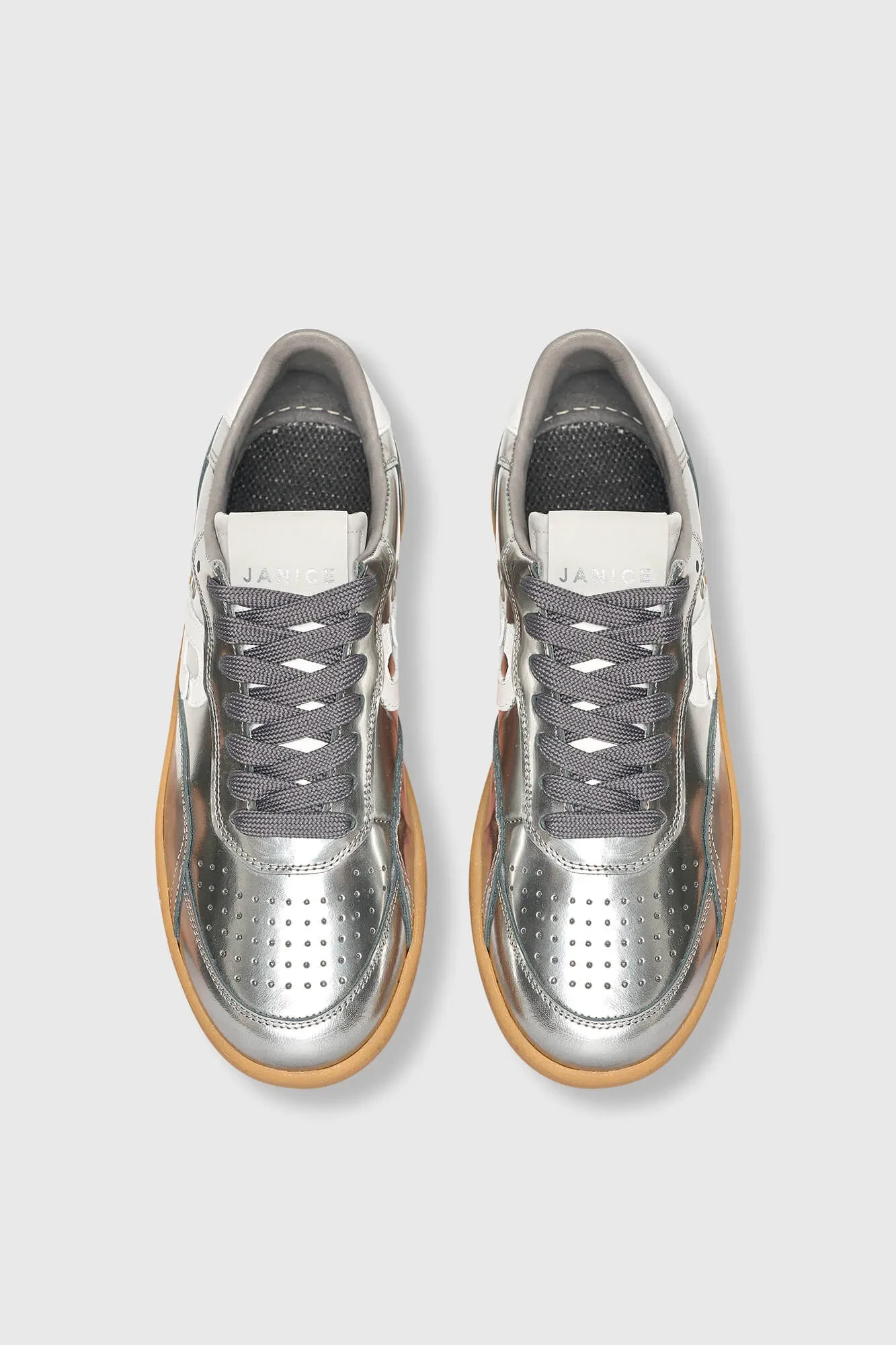 Women's Handball Vintage Stanley Silver Mirror Sneakers