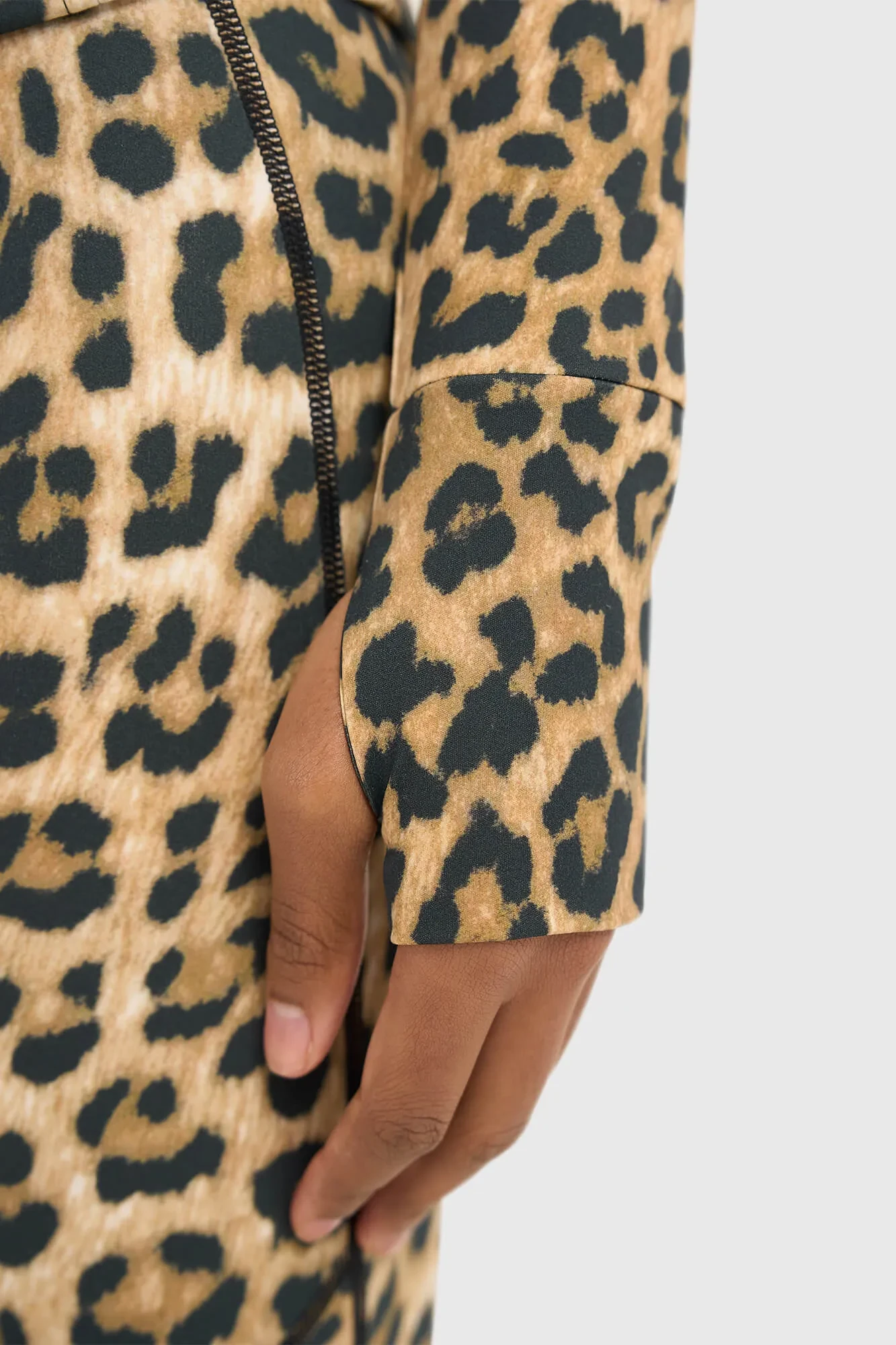 Sportjacke für Damen mit Leopardenmuster, Texas