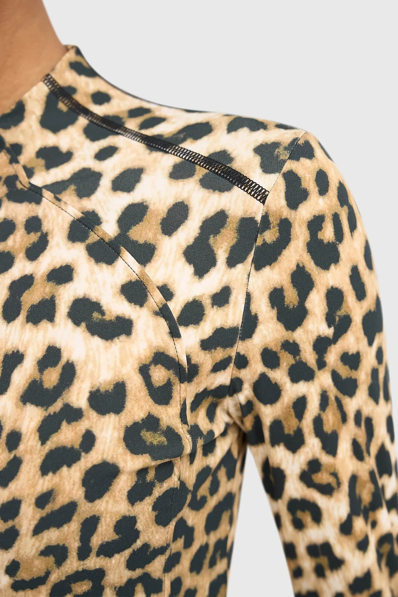 Sportjacke für Damen mit Leopardenmuster, Texas