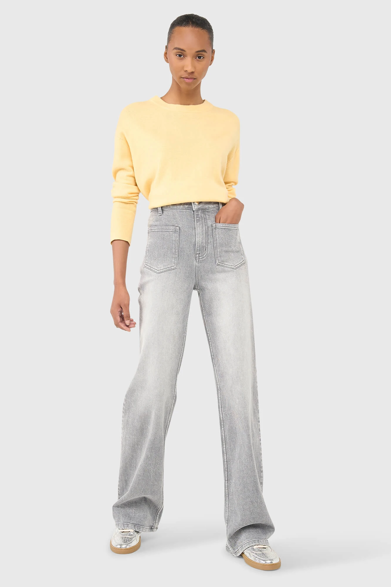 Jagger Jeans Grau 110