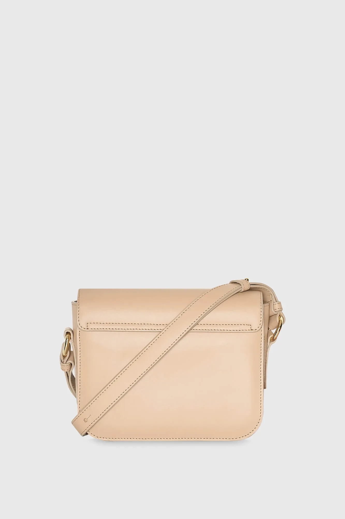 Lederhandtasche für Damen Elias Beige