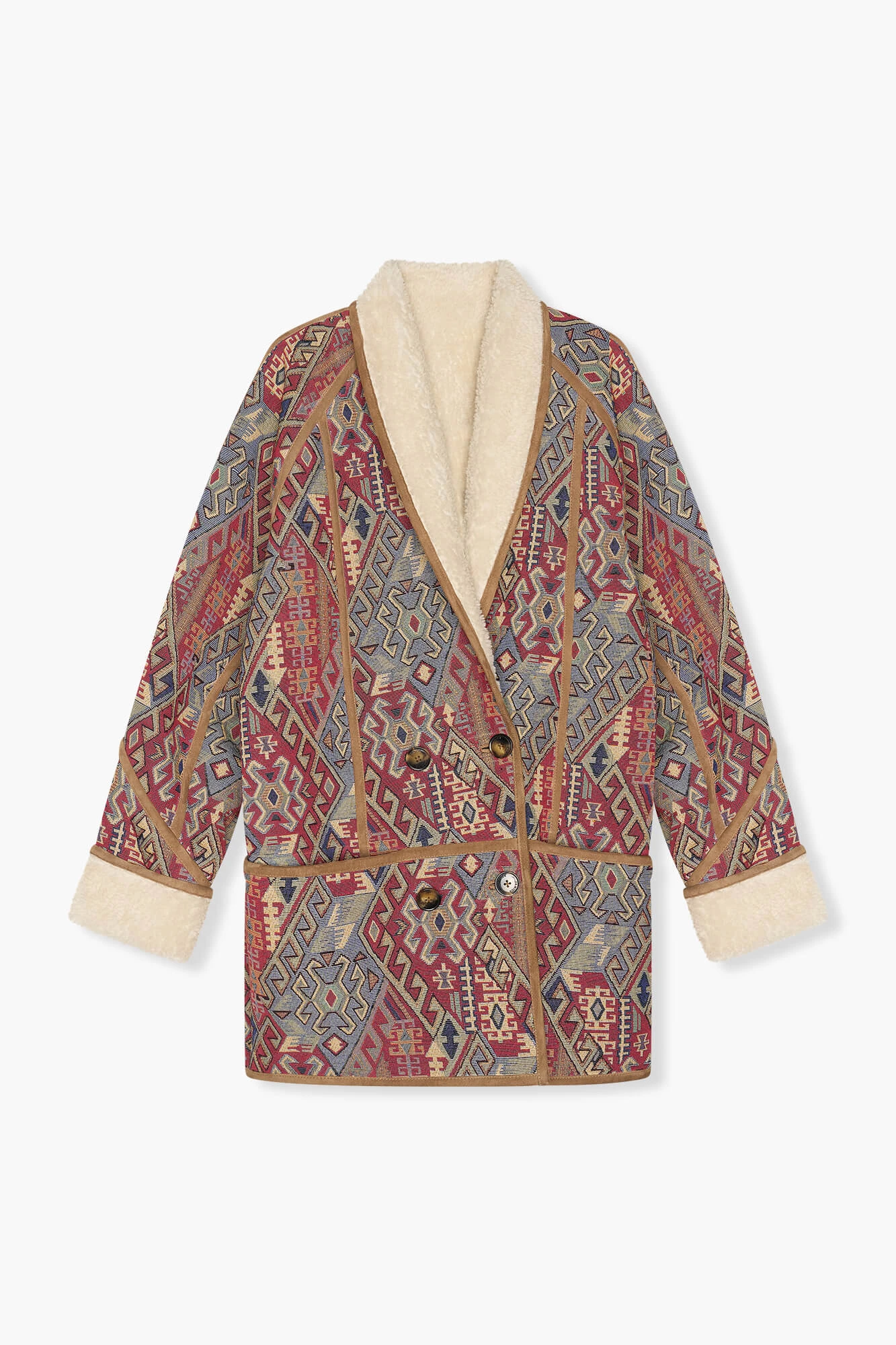 Jas Dames Jacquard Raf Aztec Red