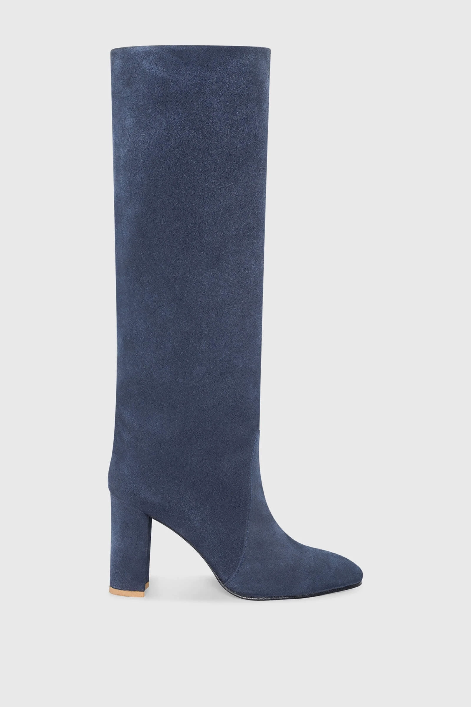 Roman Blau Wildleder