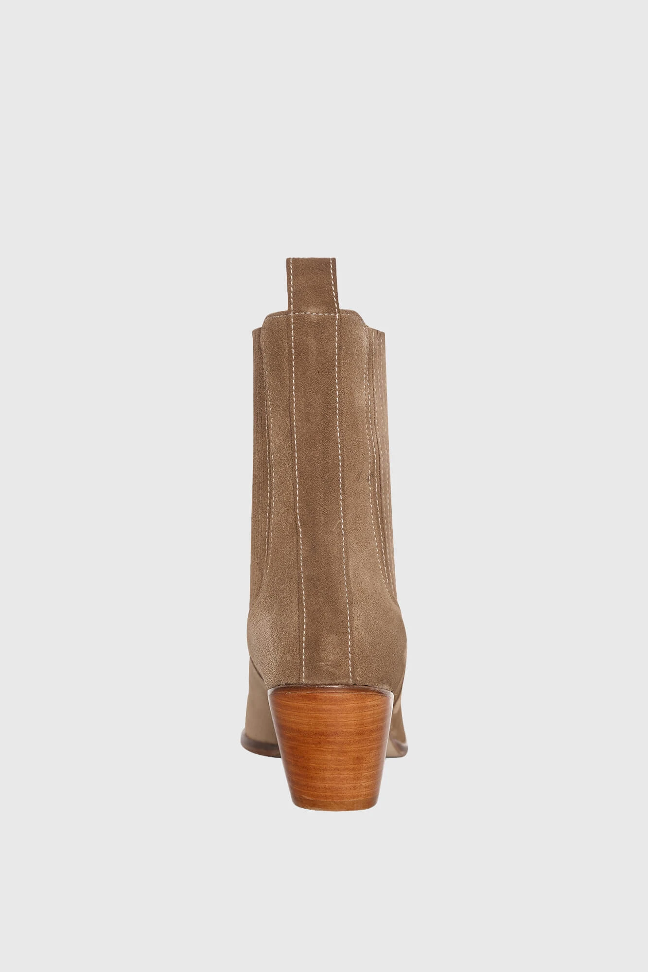 Stiefeletten im Westernstil für Damen aus Wildleder, Modell „Colt“, Farbe: Cognac