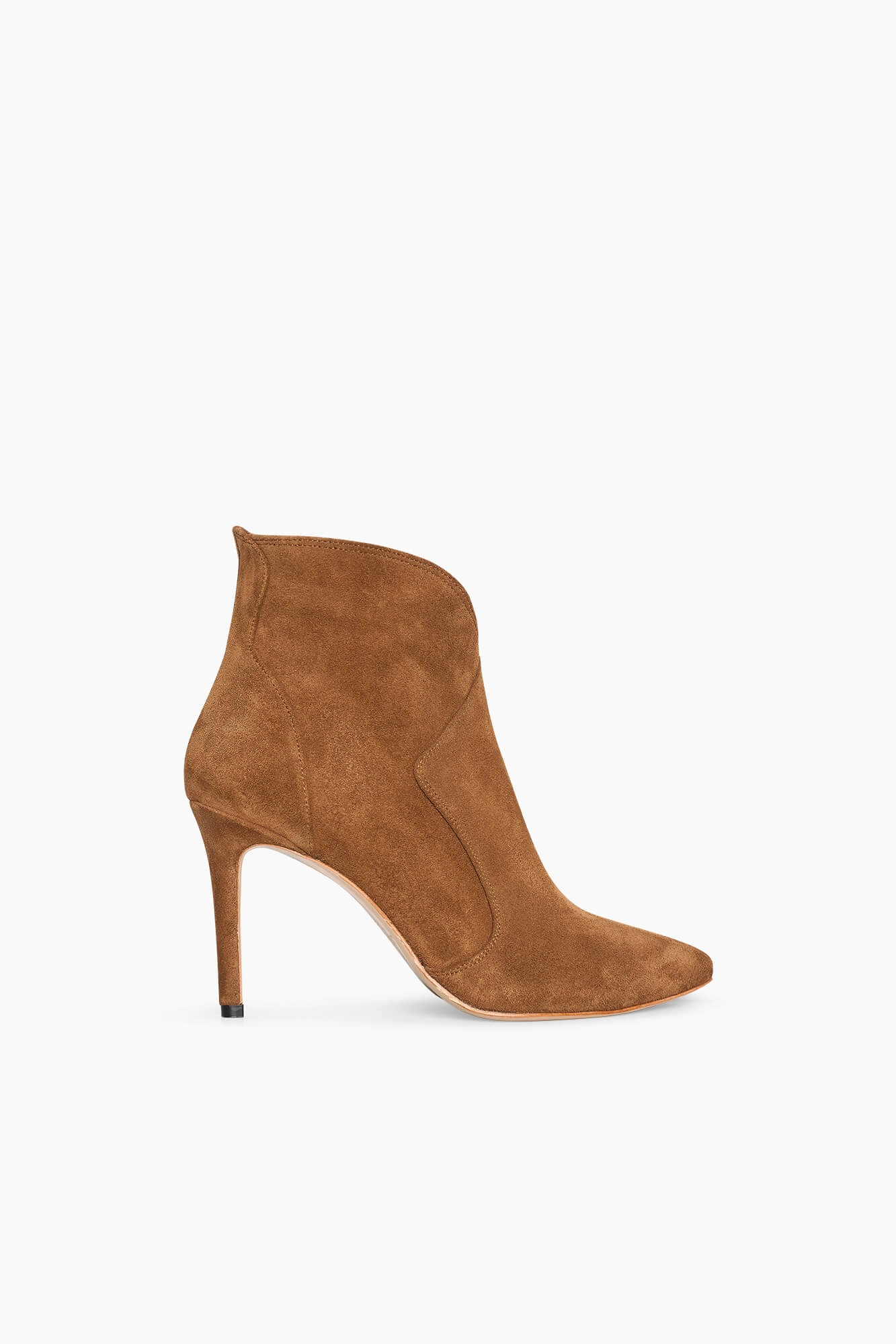 Laarsje Dames suede Stewart cognac studs