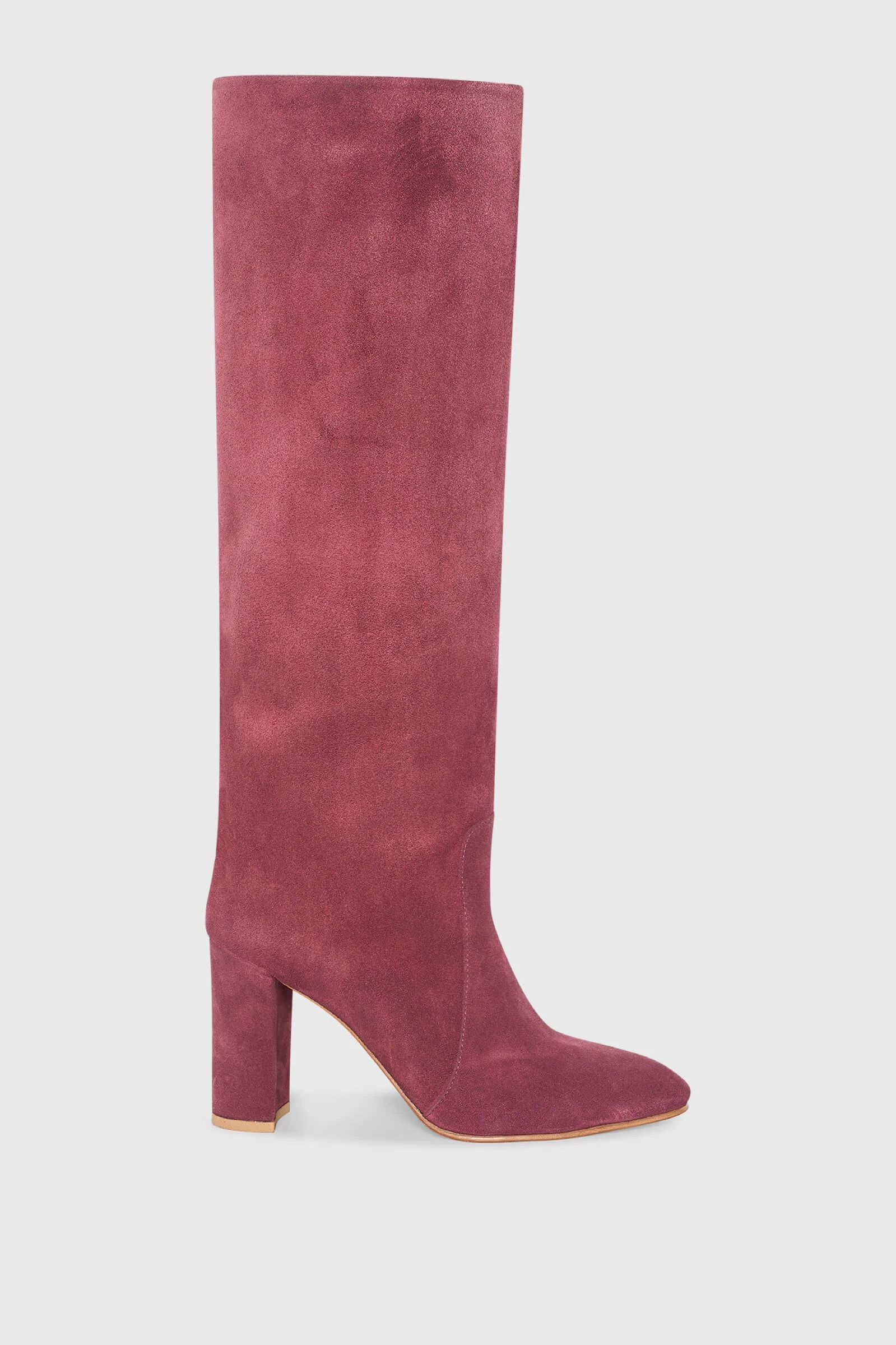 Roman Burgundy Suede