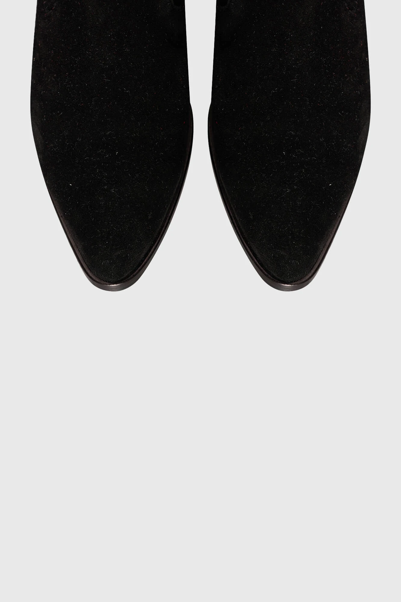 Stiefeletten im Westernstil für Damen aus Wildleder, Modell „Colt“, schwarz