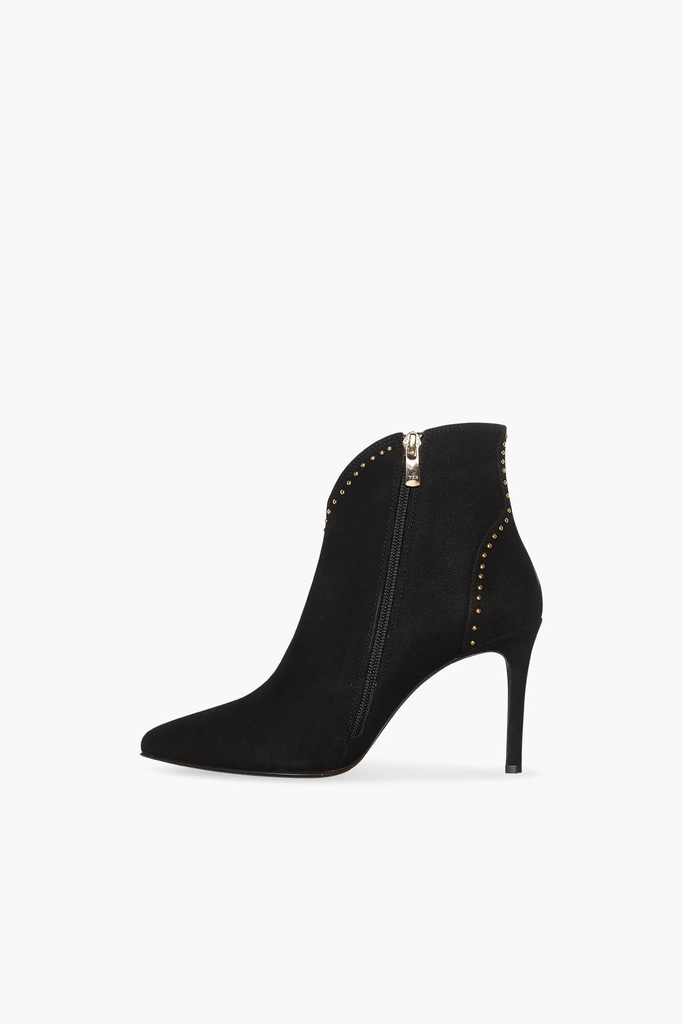 Women's Suede Stewart Boots with Black Studs