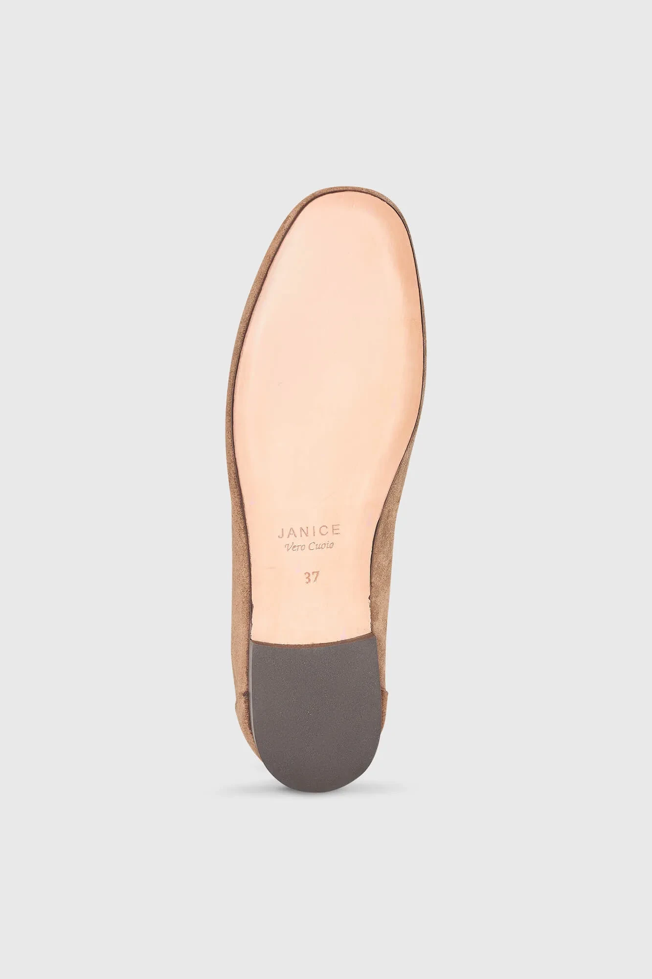 Suede Loafer Dames Burt Bruin