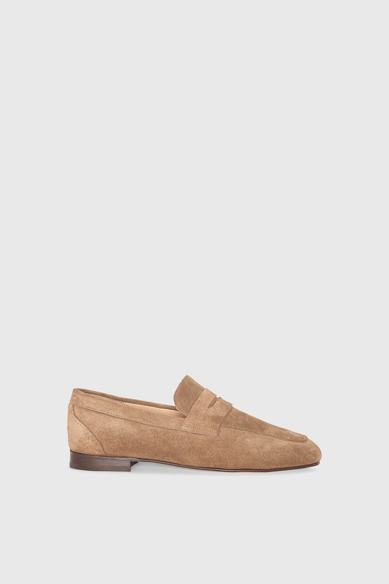 Wildleder-Loafer für Damen, Burt, braun