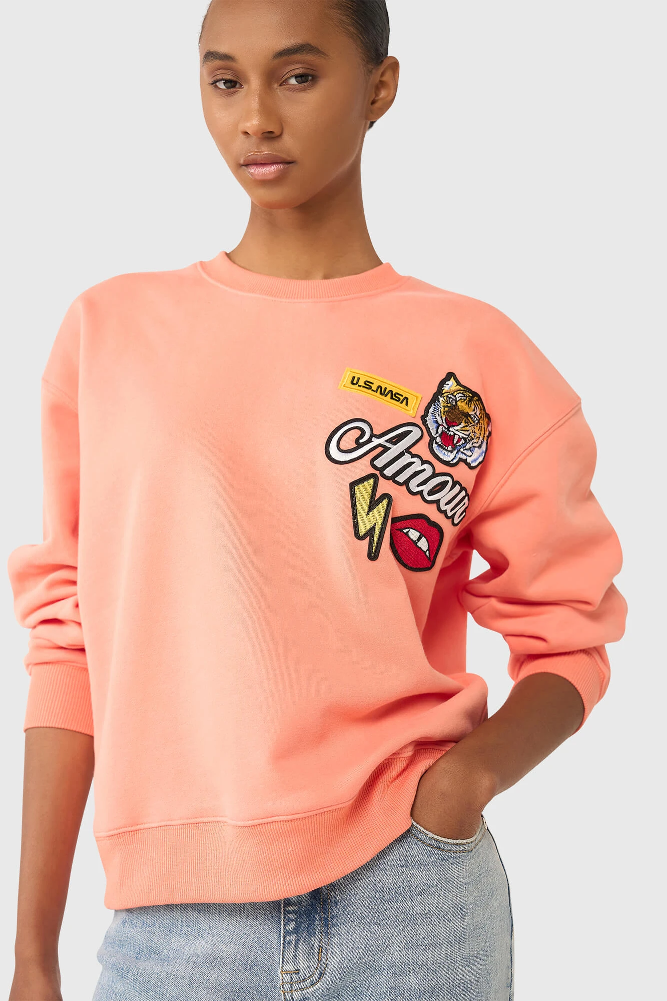 Andy Sweater Peach Patches