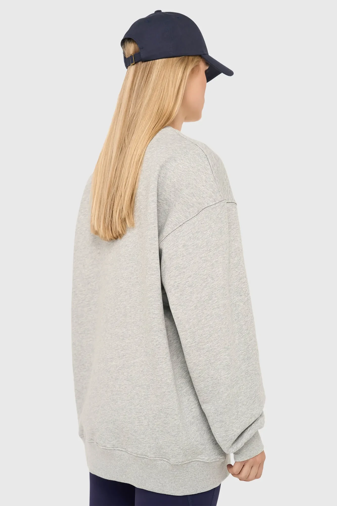 Sweater Dames Oversized Grijs Oliver