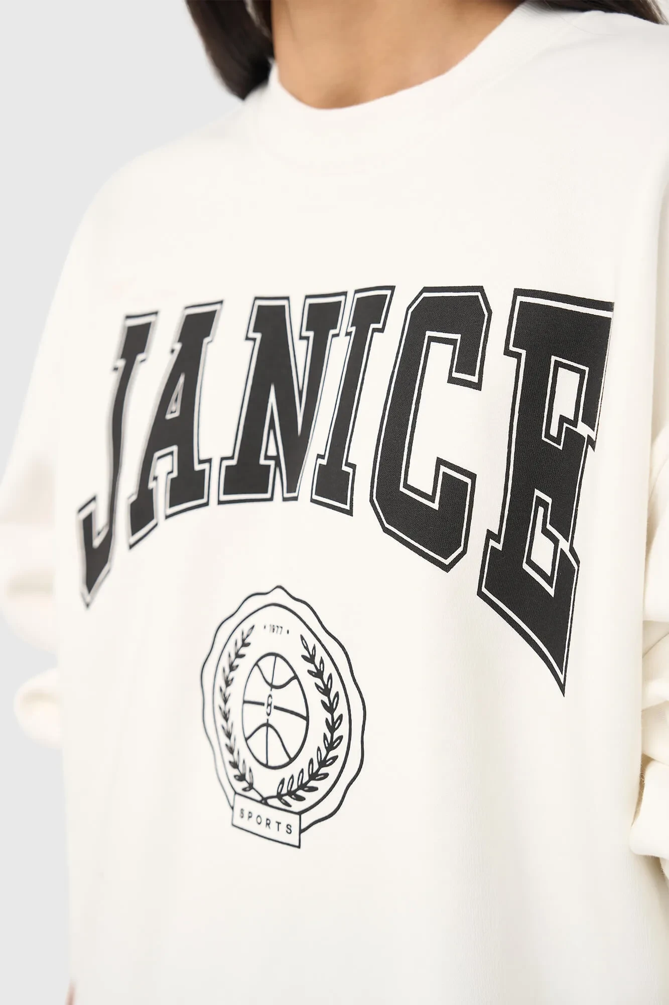 Sweater Dames Oversized Wit Oliver