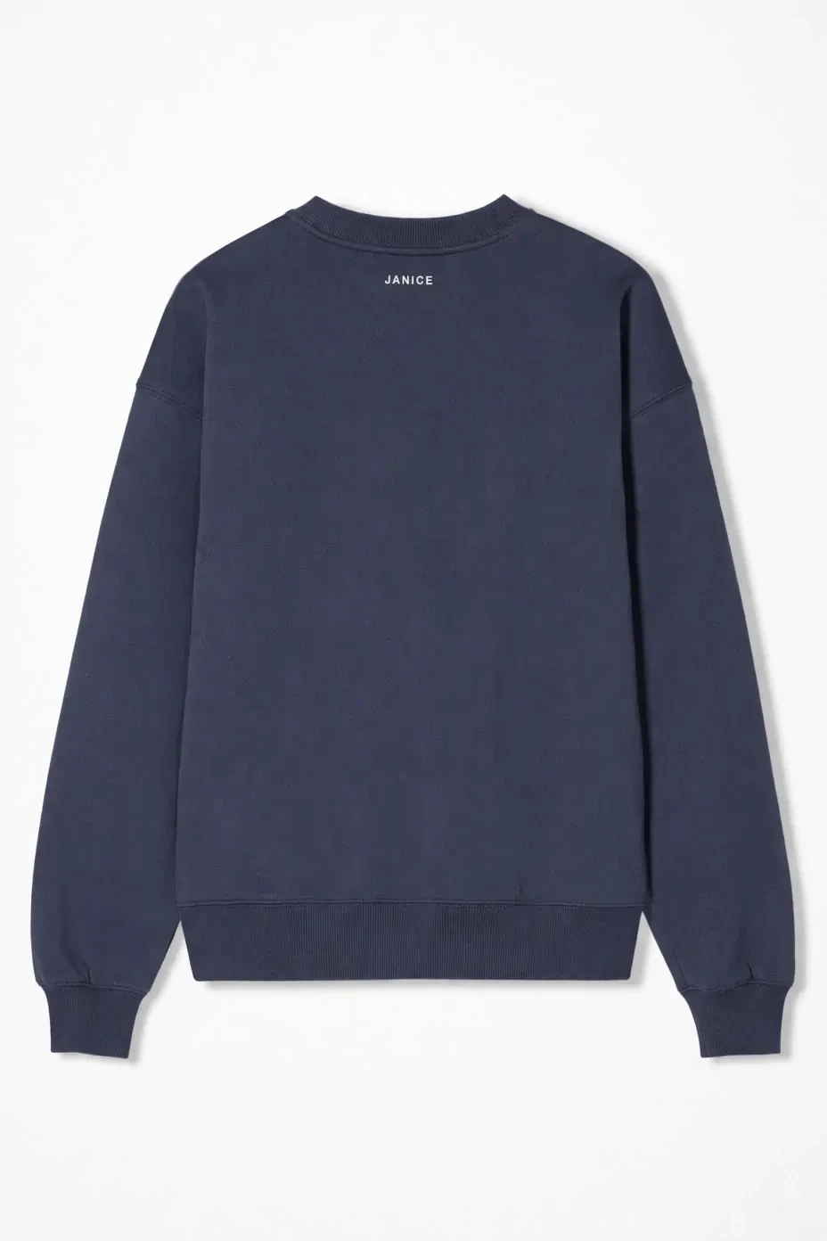 Blauer Damenpullover aus Baumwolle von Owen