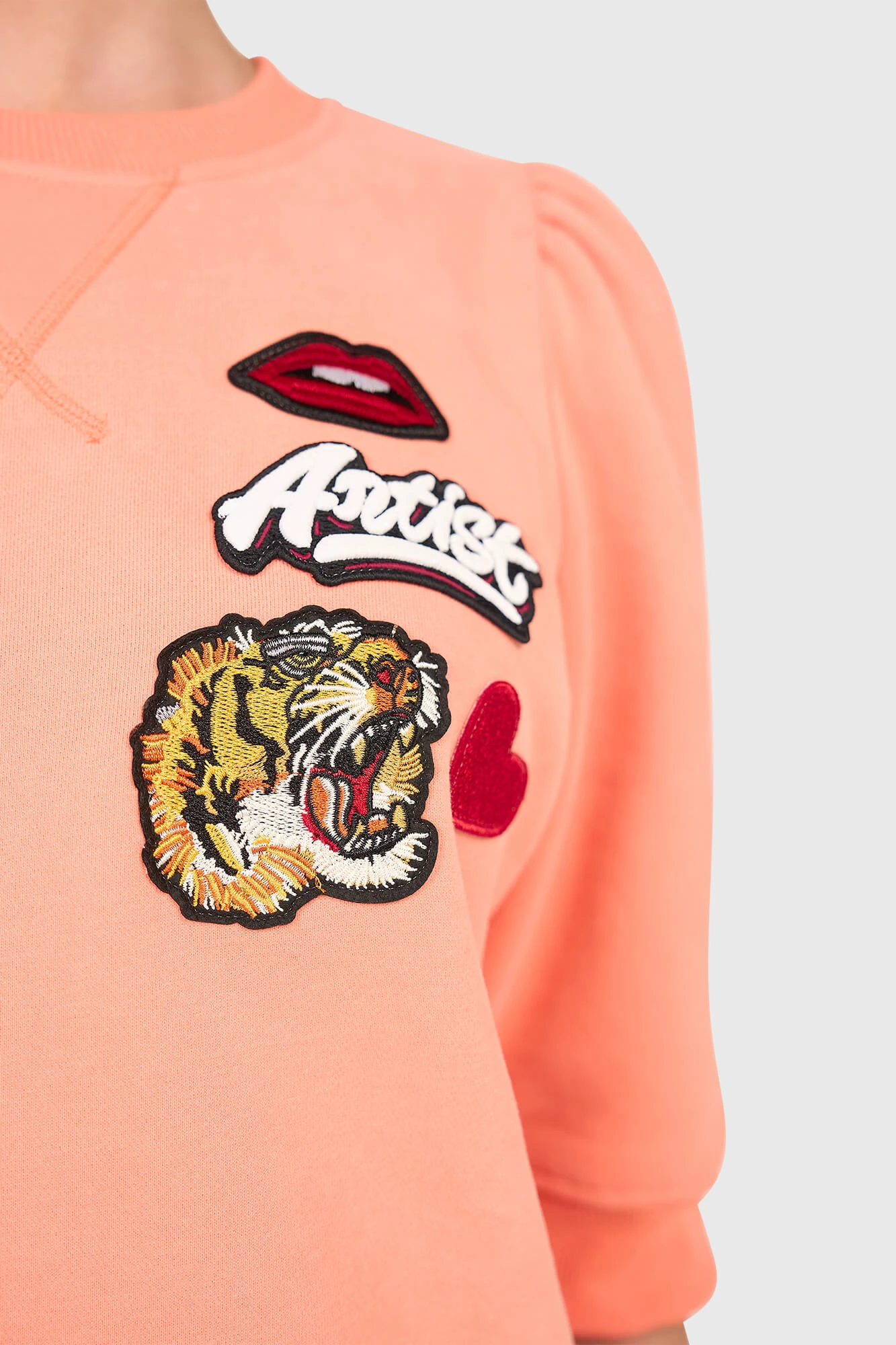 Frank Sweater Peach Patches