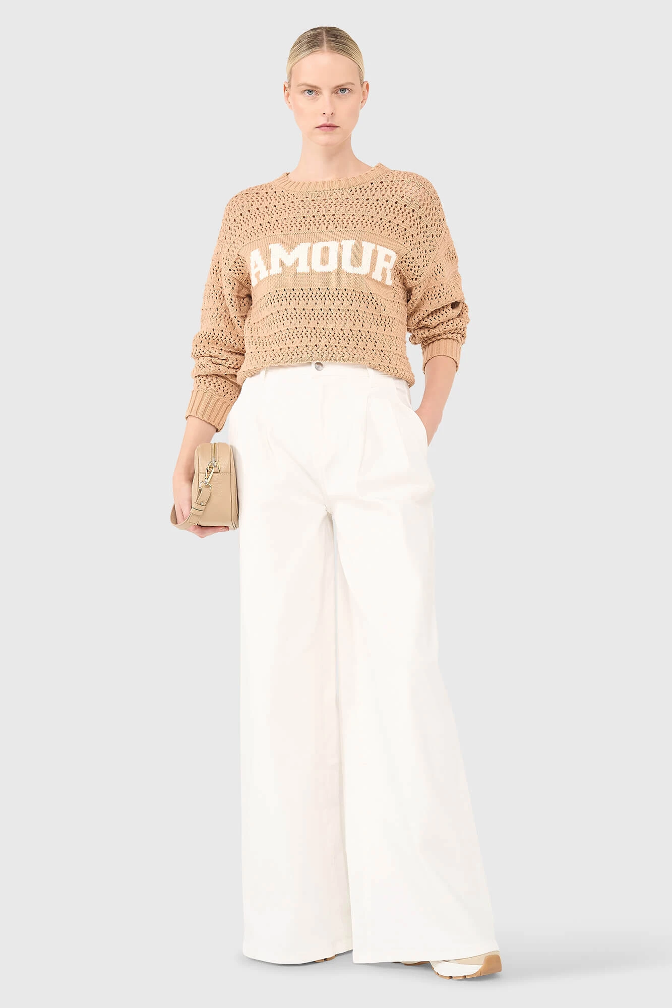 Storm Trui Beige