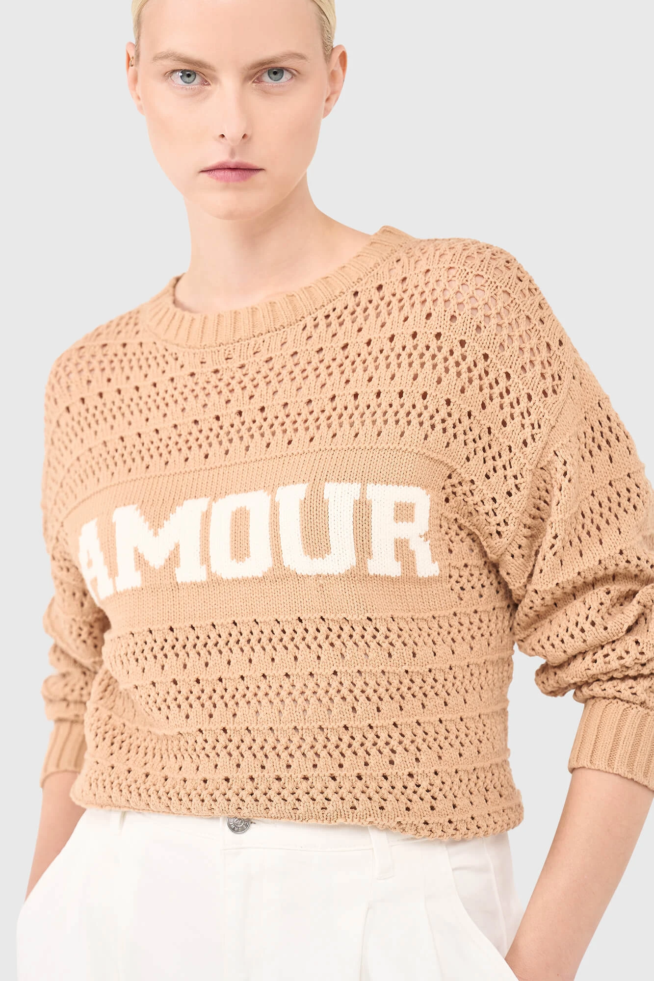 Storm Trui Beige