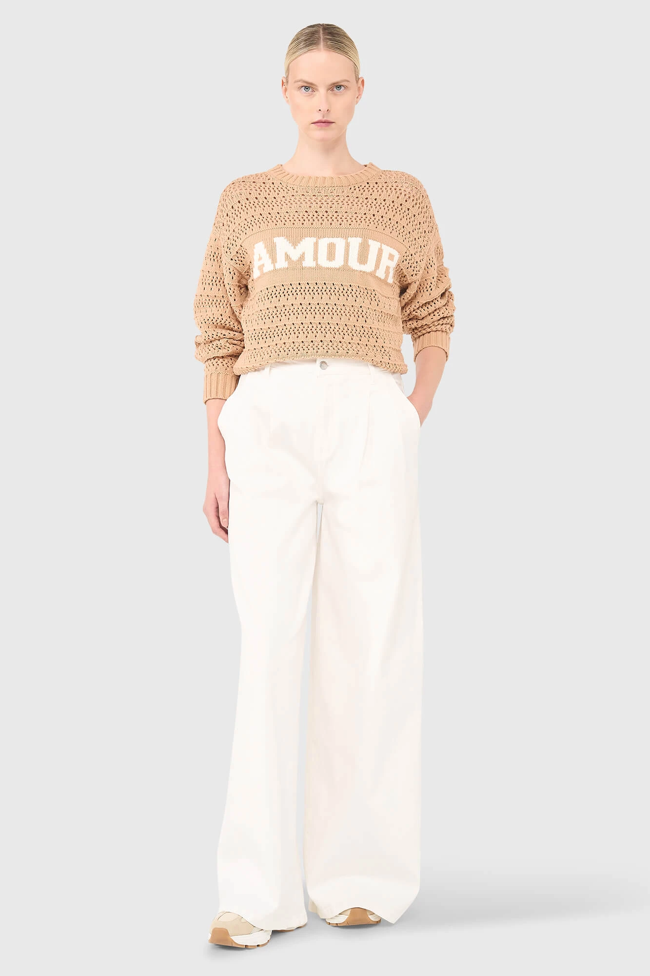 Storm Trui Beige