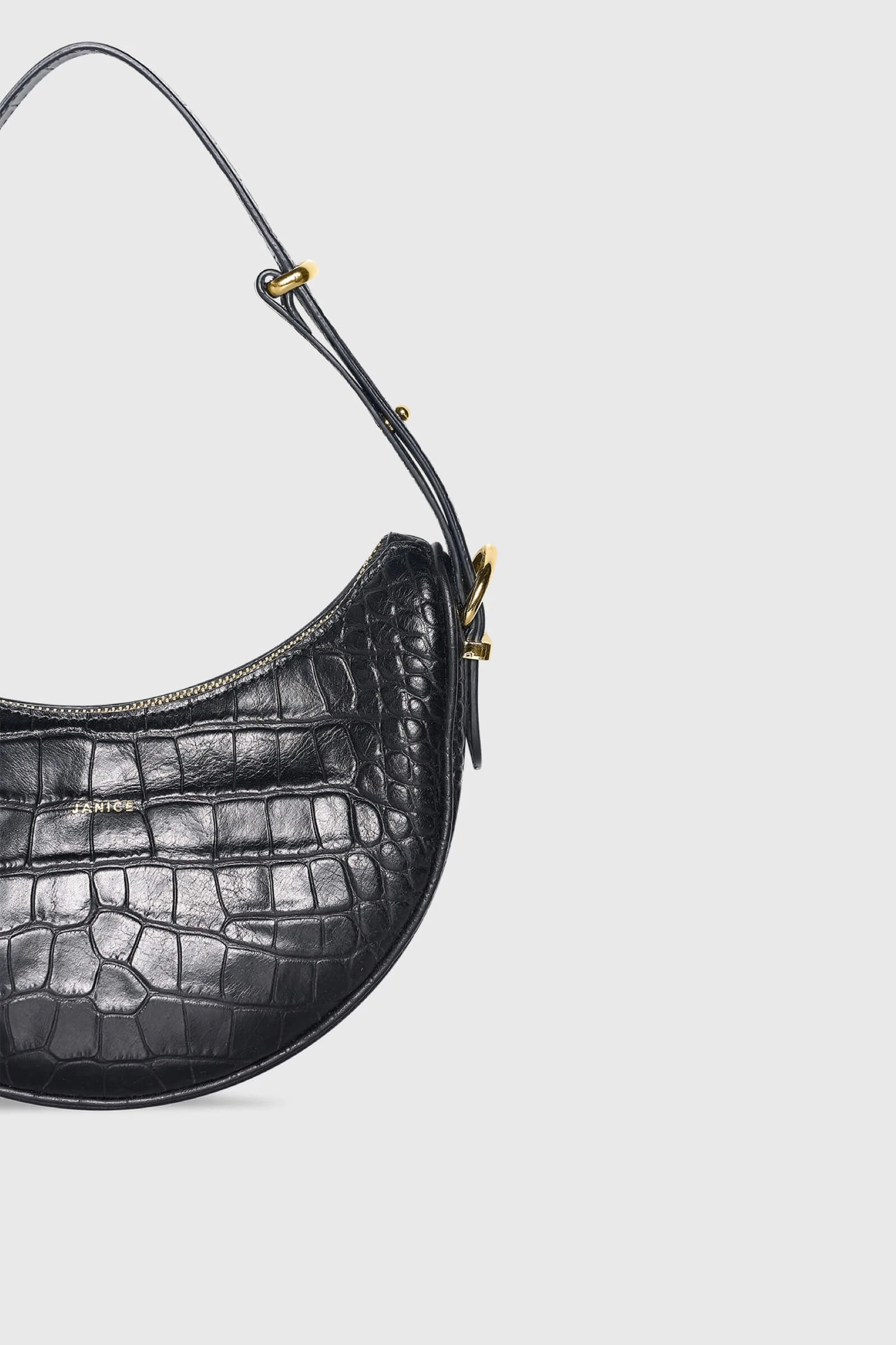 Clyde Black Croco