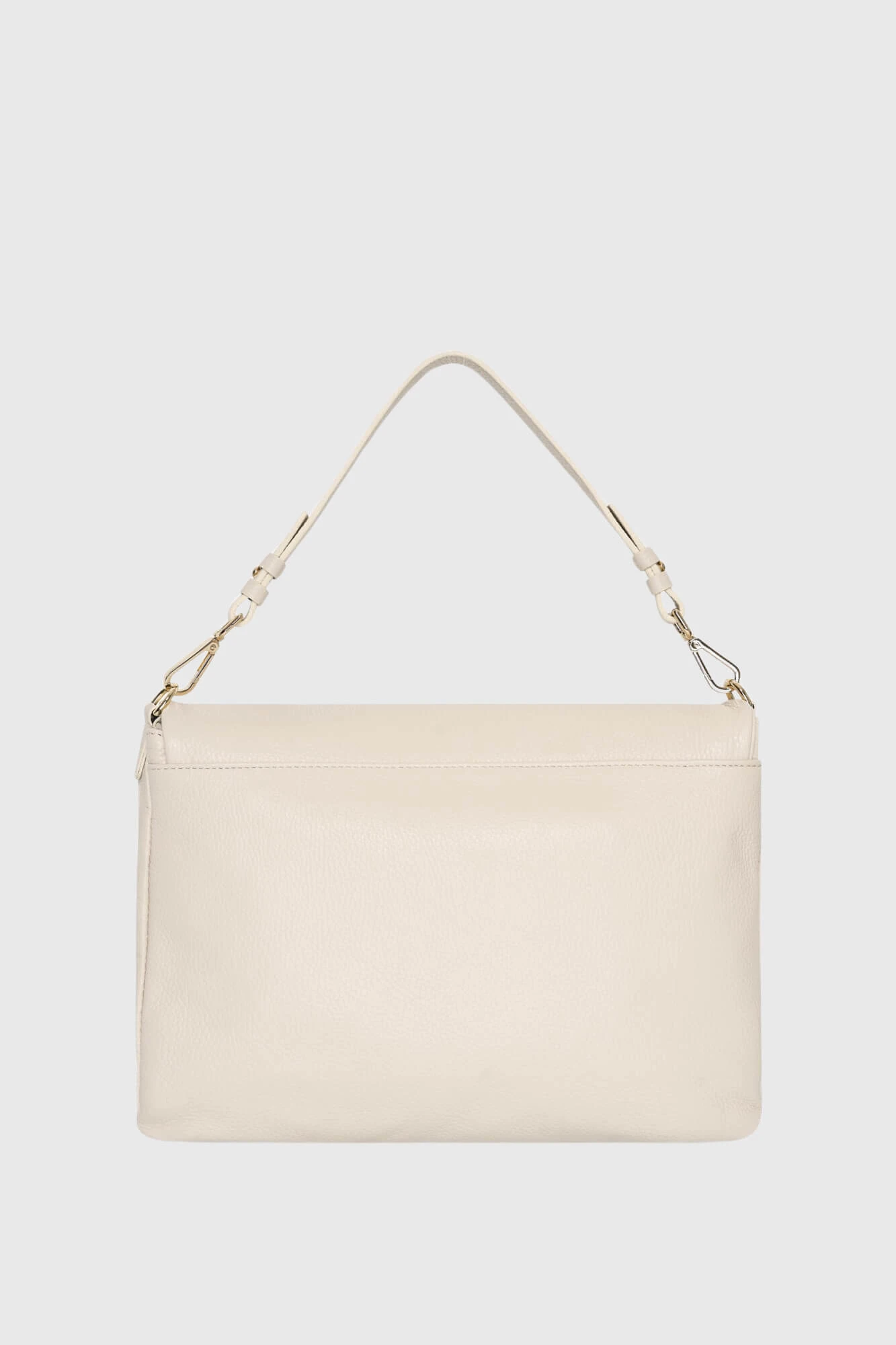 Skylar Off-White Leather Shoulder Bag for Women