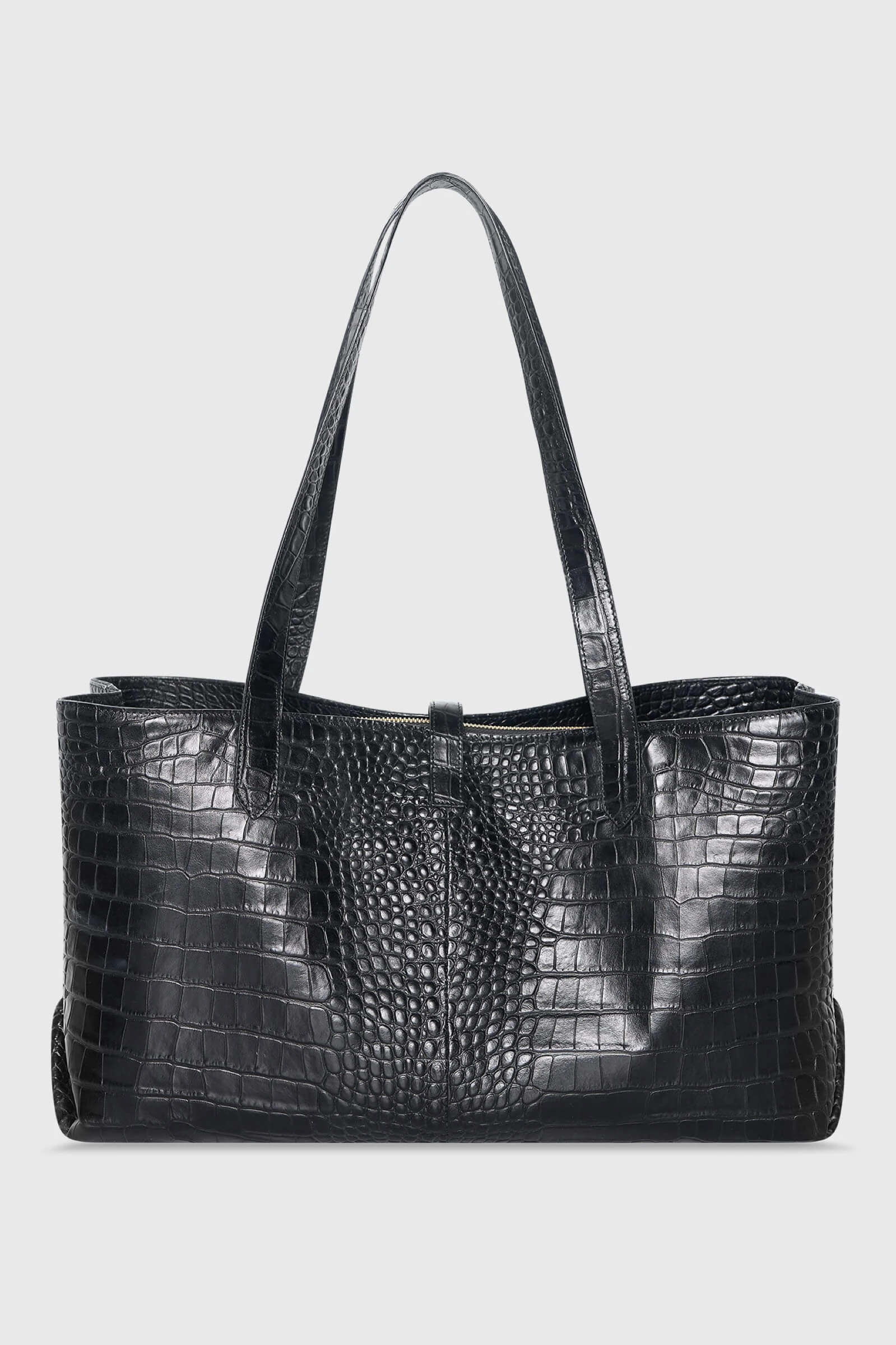 Dax Black Croco