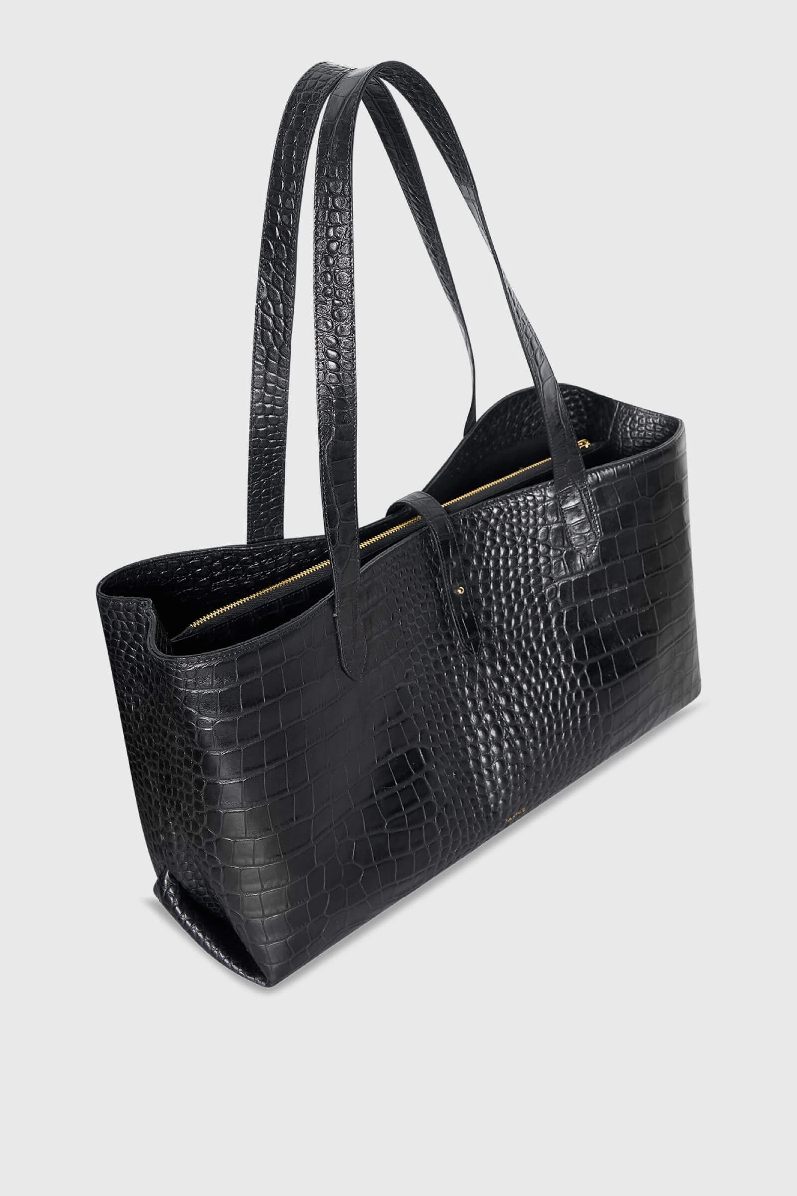 Dax Black Croco