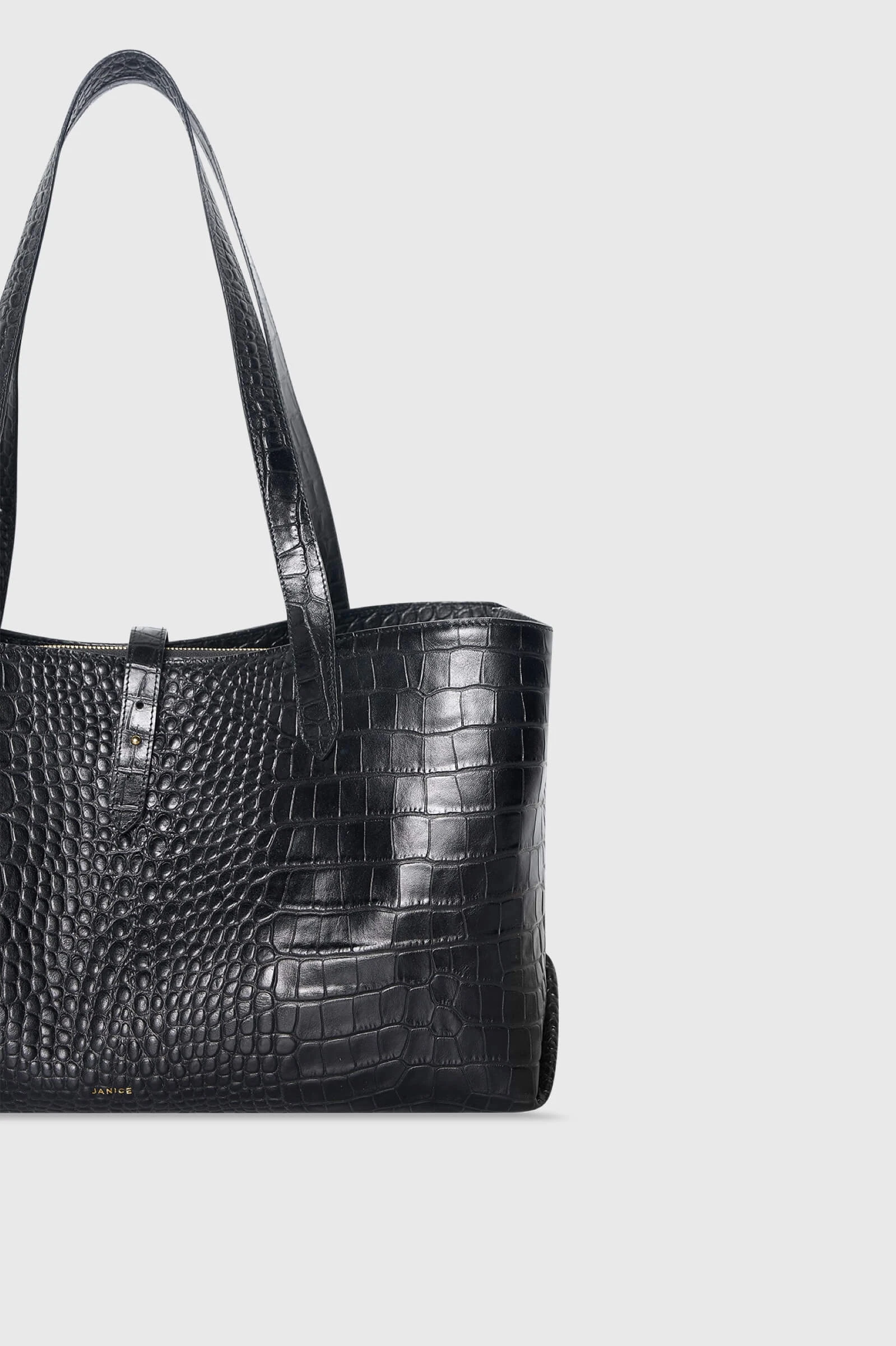 Dax Black Croco