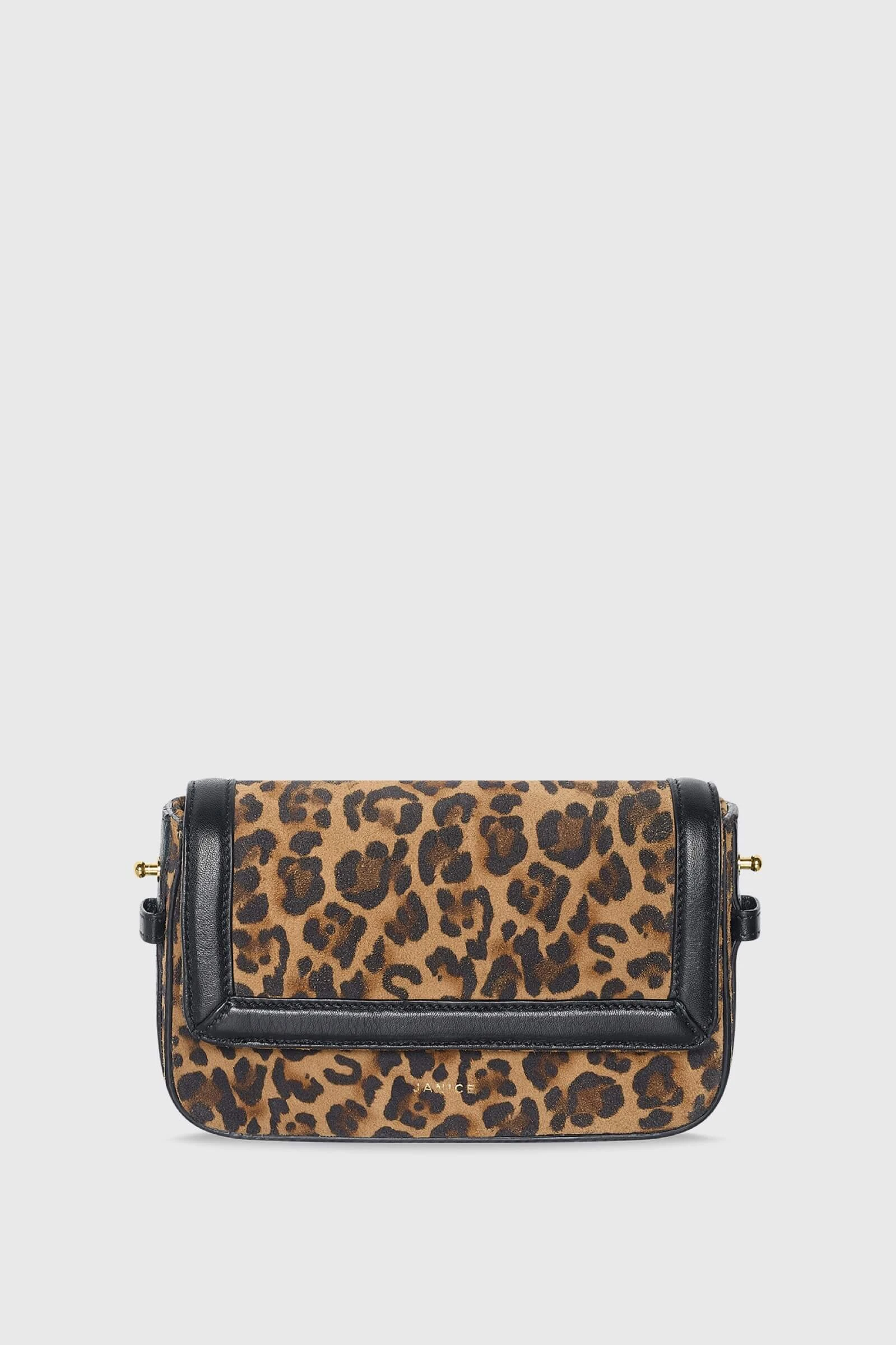 Brett Leopard-Print Suede