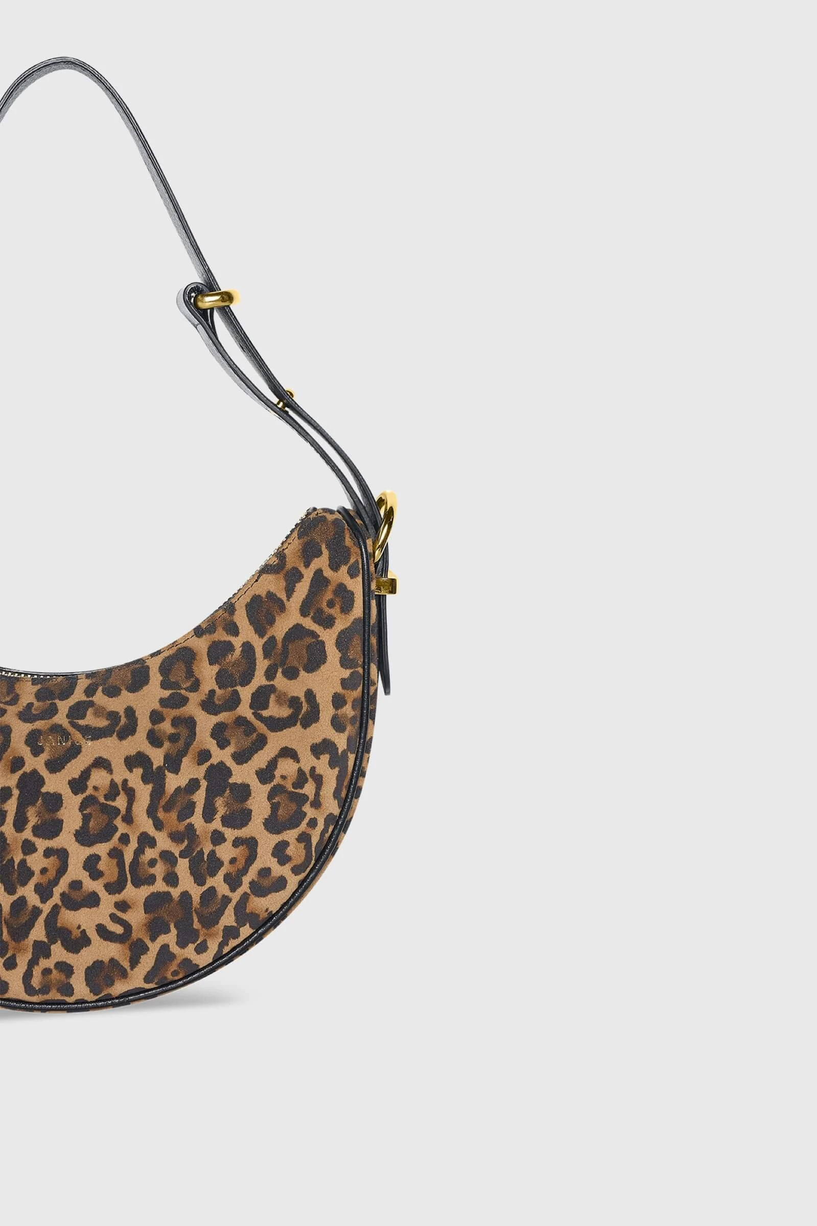 Clyde mit Leopardenmuster aus Wildleder