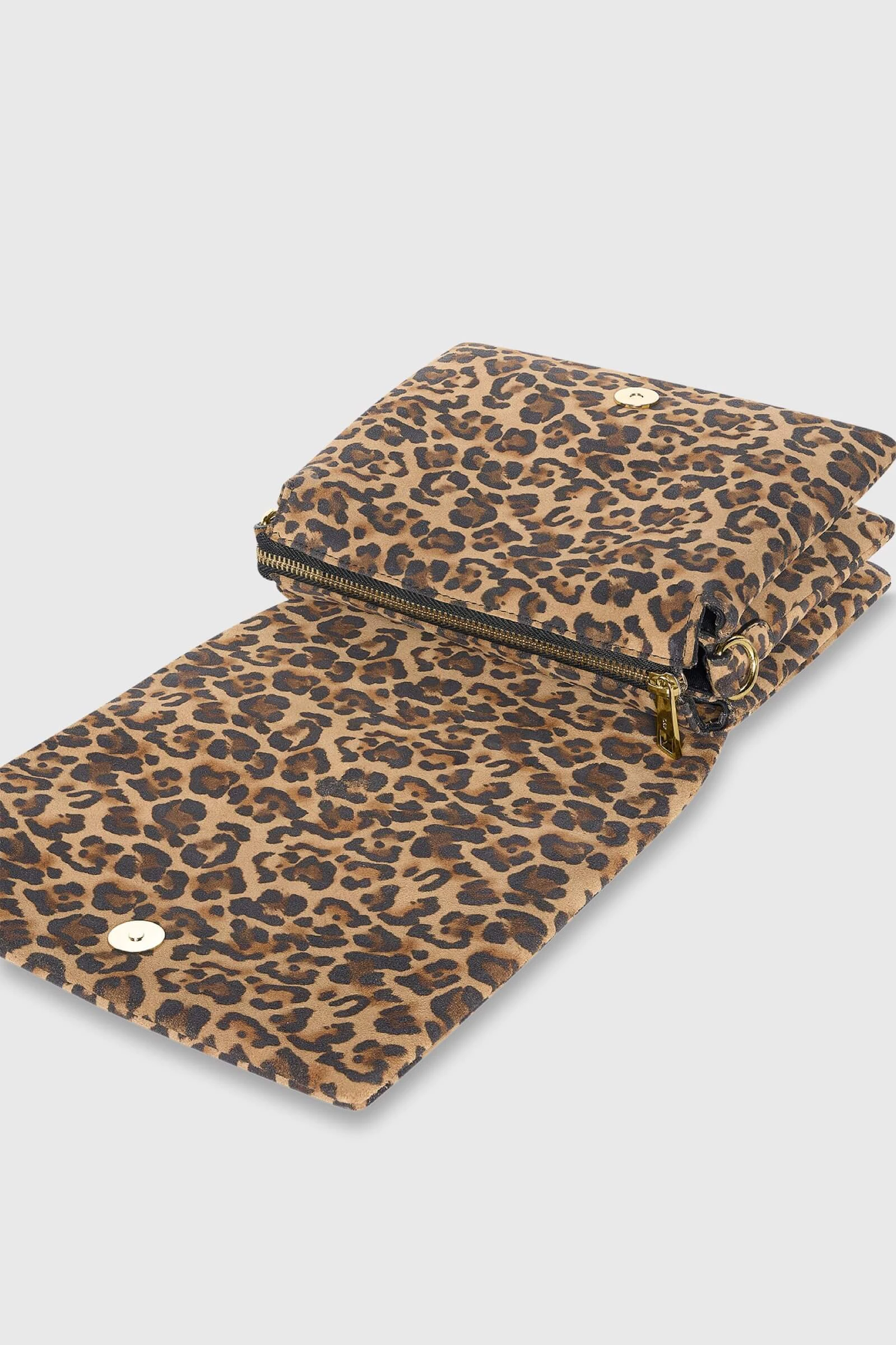 Skylar mit Leopardenmuster aus Wildleder